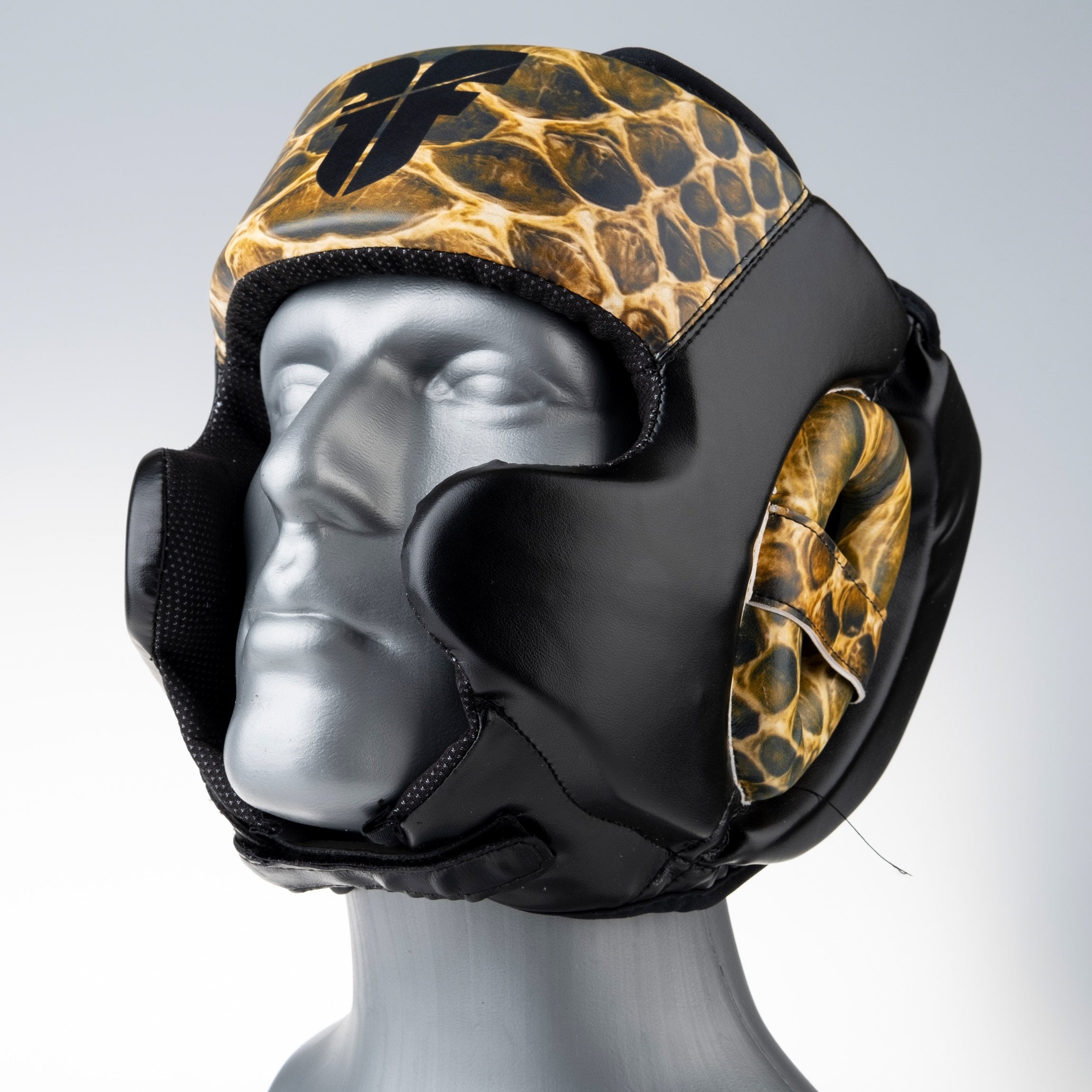 Headguard Fighter Sparring Pro Jungle Series - Snake