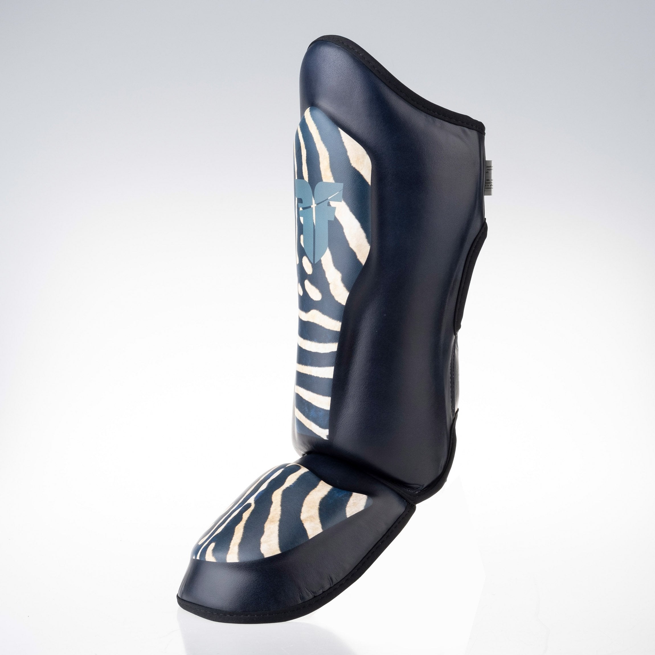 Fighter Shinguards Thai Jungle Series - Zebra