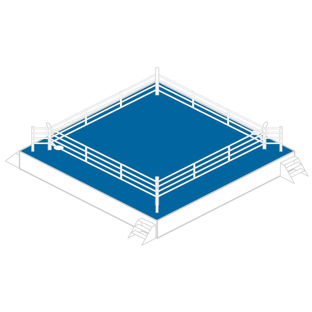 Boxing Ring Canvas - blue - 5m - 7.8m