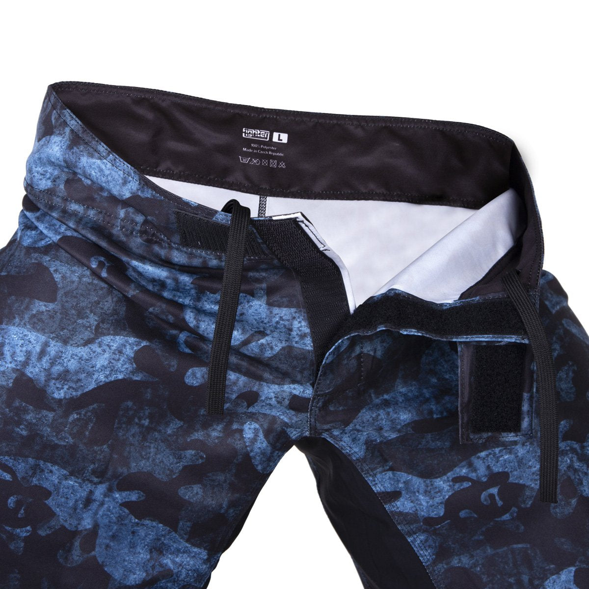 Fighter MMA Shorts - Urban Camo - blue