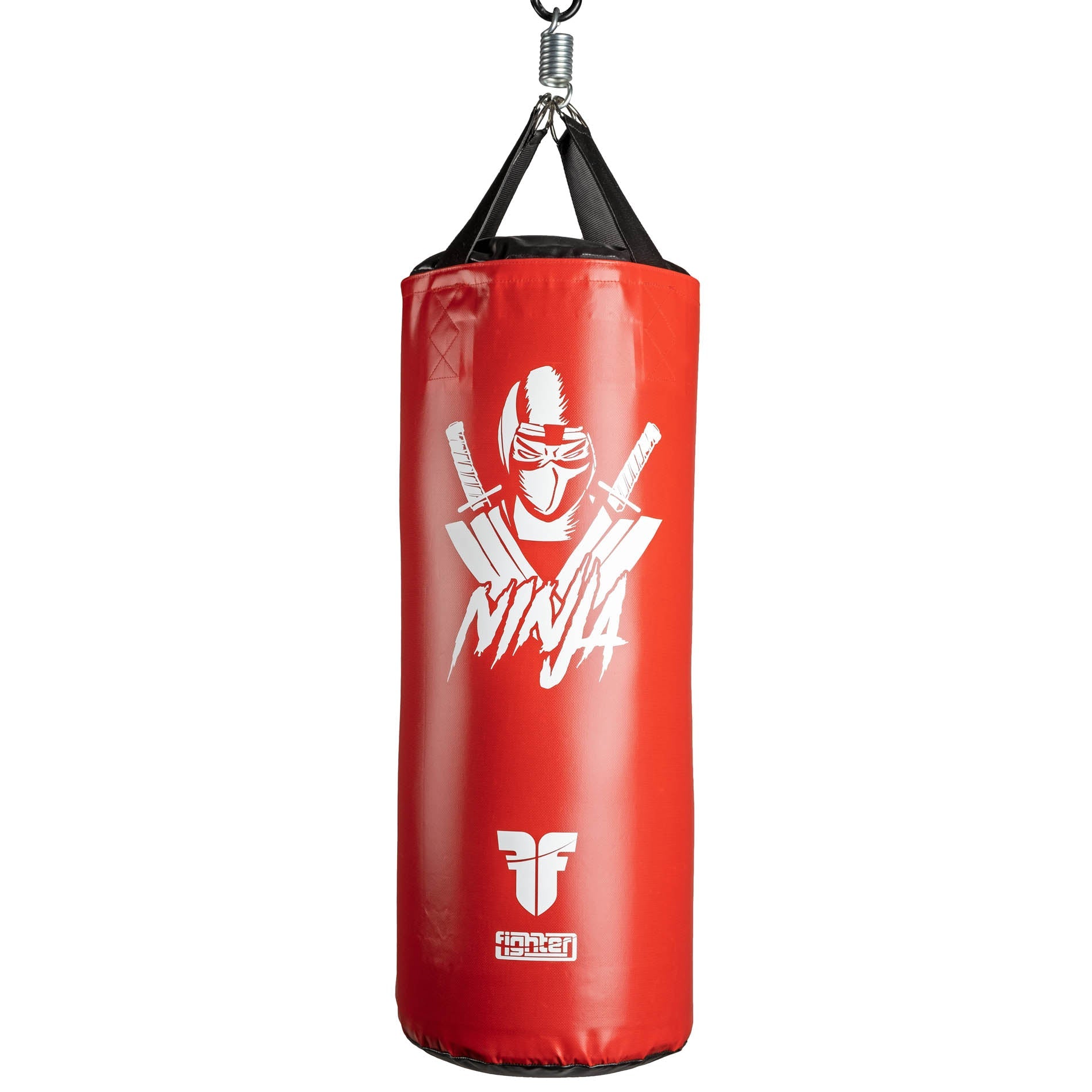 FIGHTER NINJA BOXING HEAVY BAG - RED, FBBN-01