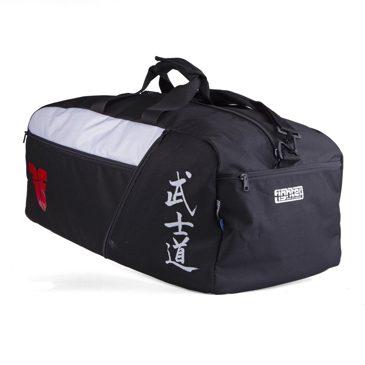 Sports Bag FIGHTER calligraphy - black