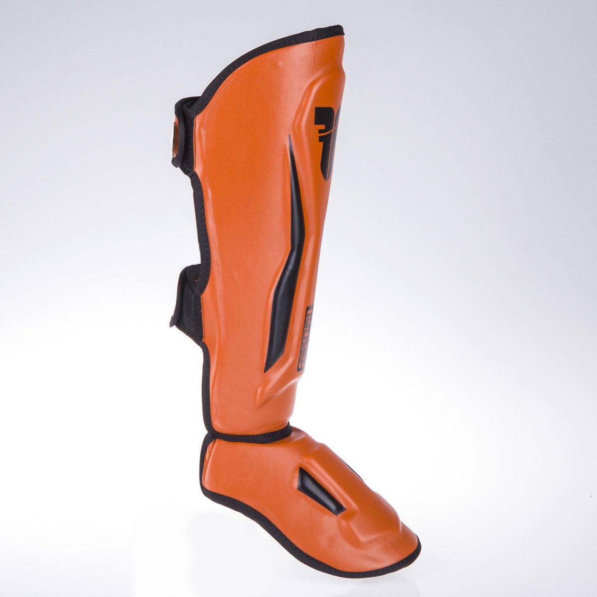 Fighter Shinguards Thai Ergo - orange/black