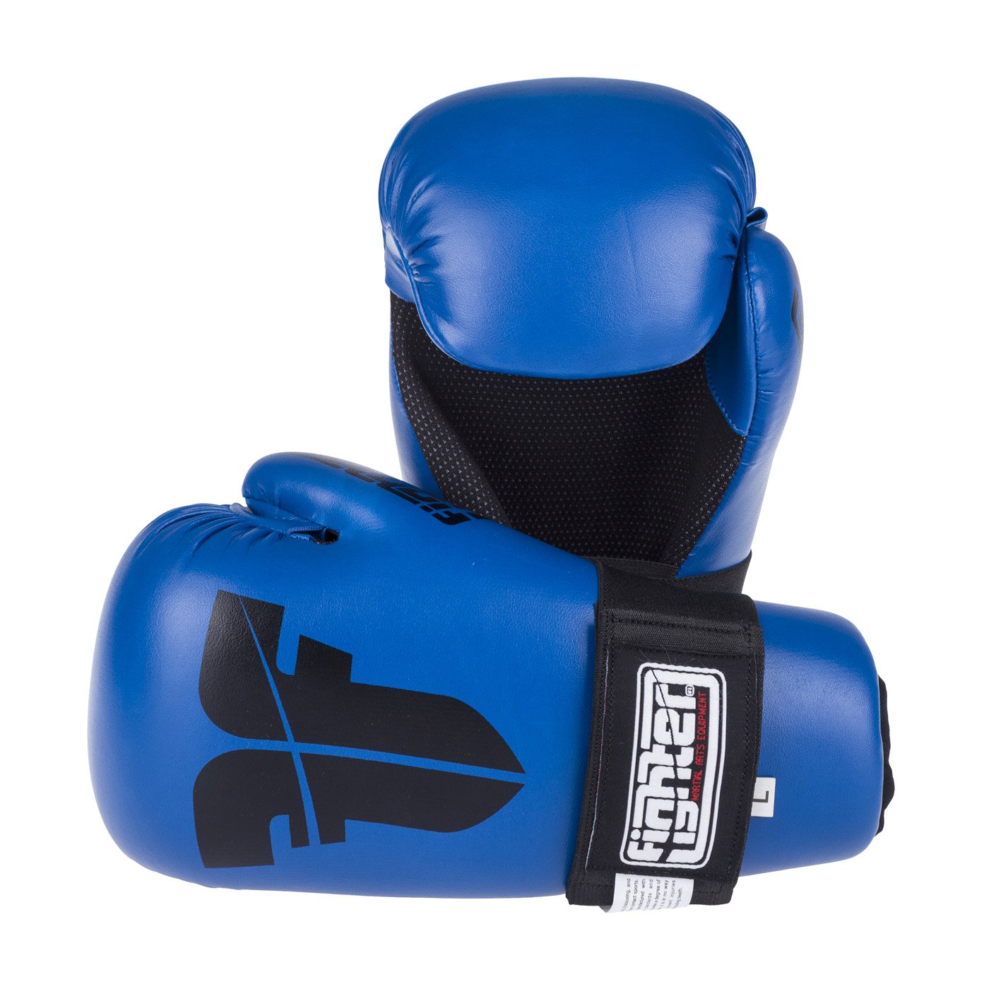 Fighter Open Gloves Strap - blue, FOG-001BL