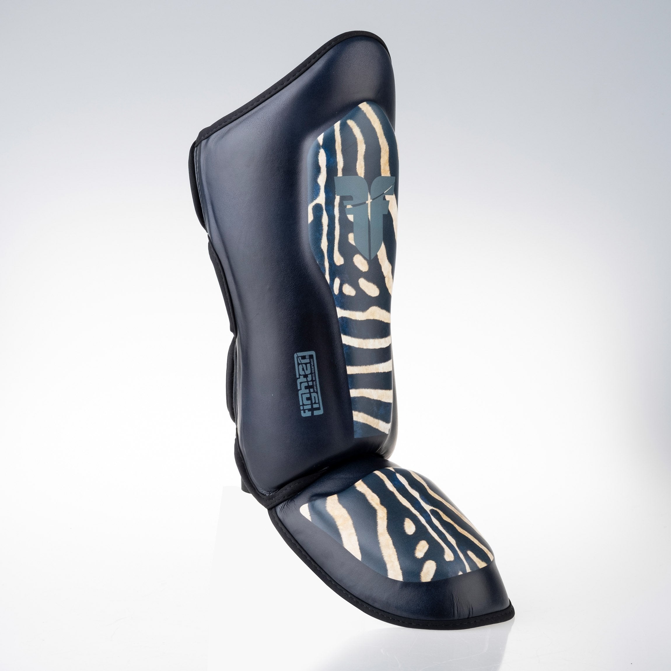 Fighter Shinguards Thai Jungle Series - Zebra