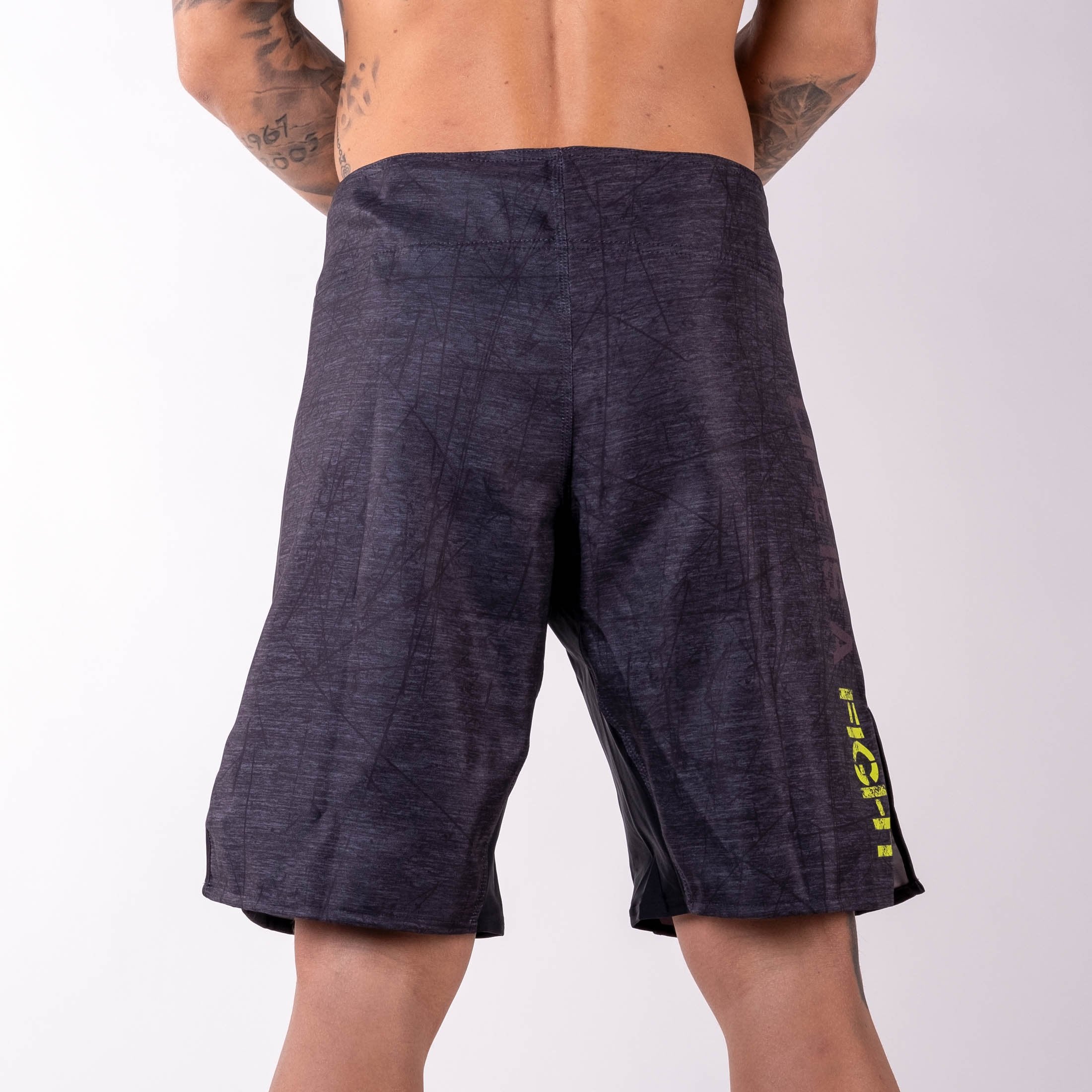 Fighter MMA Shorts - Life is a Fight - gray