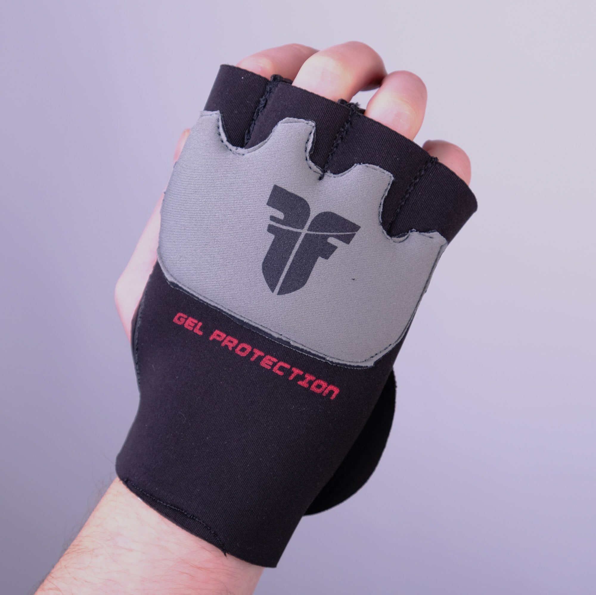 Fighter Strap - Gel Hand-Wraps - black/gray