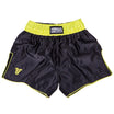 Fighter Thai Trunks Bangkok Plain - black/neon yellow