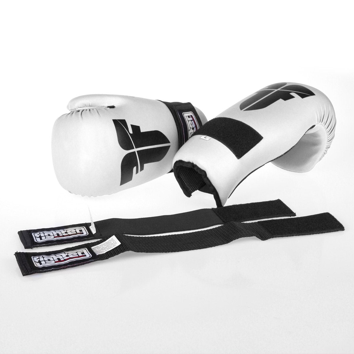 Fighter Open Gloves Strap - white