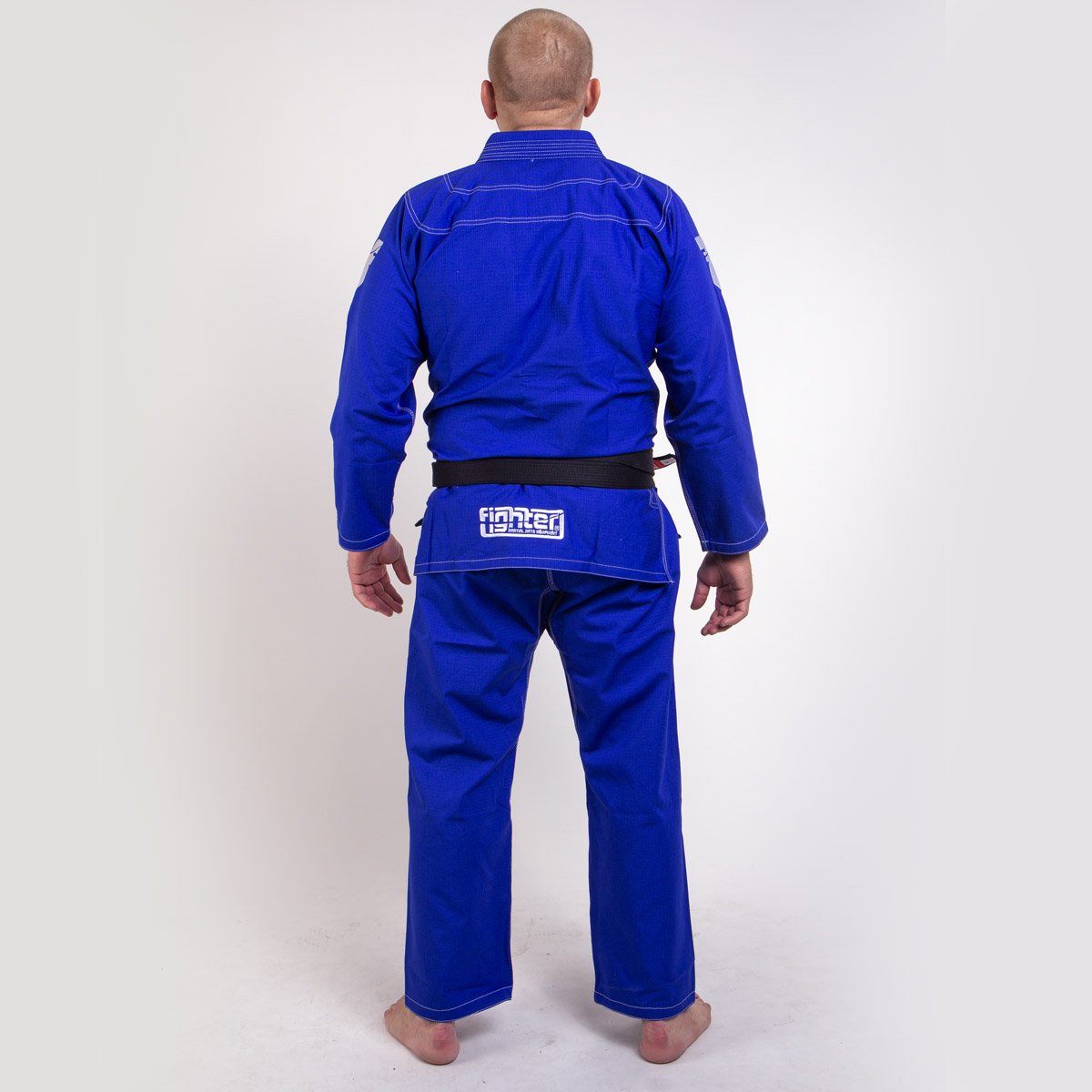 Fighter BJJ Kimono Rice Straw - blue