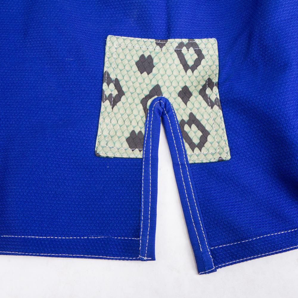 Fighter BJJ Kimono Rice Straw - blue