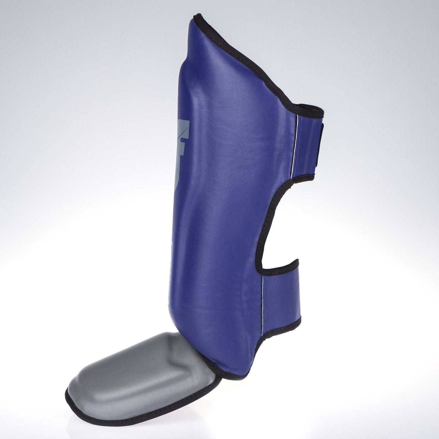 Fighter Shinguards Thai Classic - blue/gray