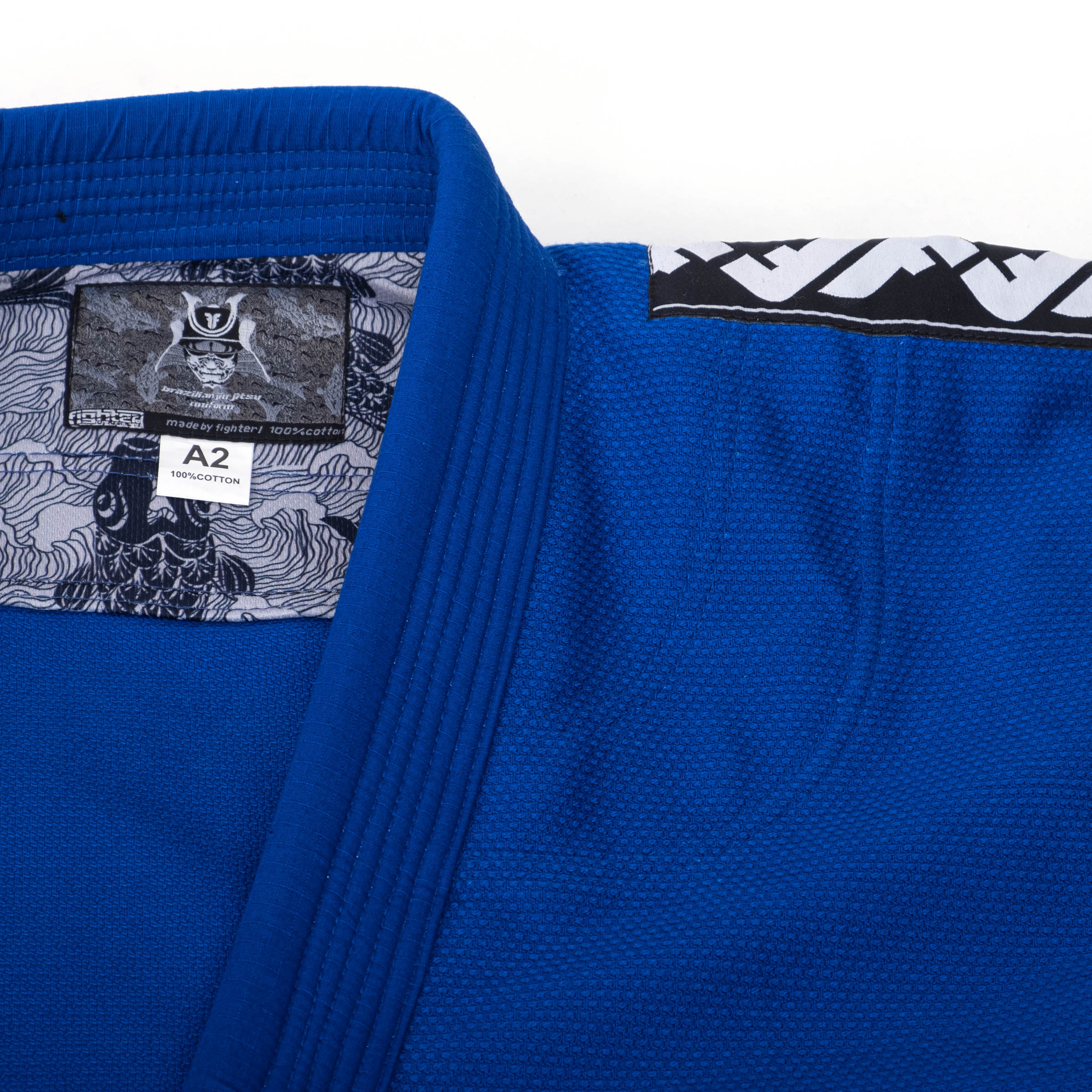 Fighter BJJ Uniform Samurai - blue, BJJBW-N02