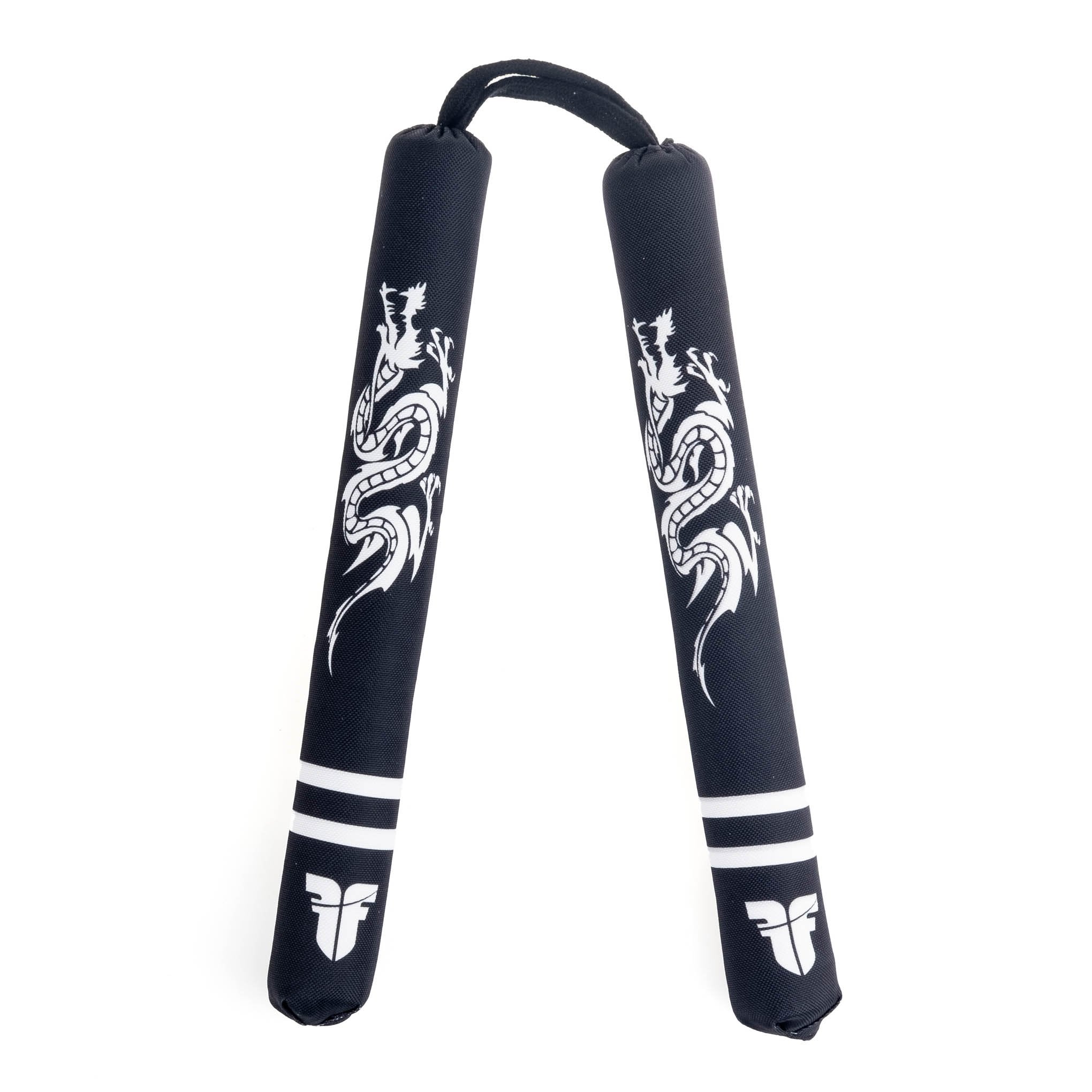 Fighter Soft Nunchaku - Dragon - black/white