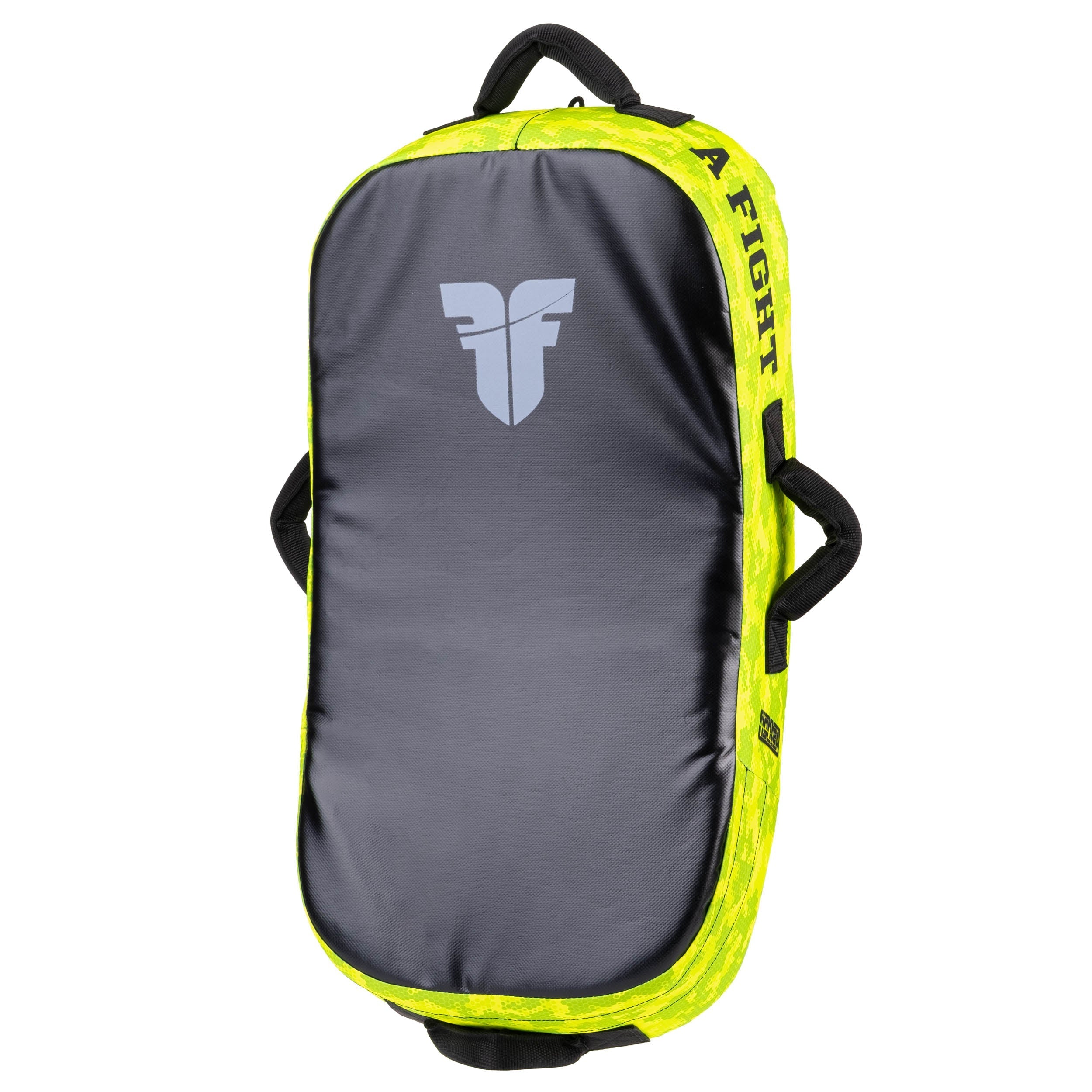 Fighter Kicking Shield - MULTI GRIP - Life is a Fight - Neon Camo, FFKSH-37