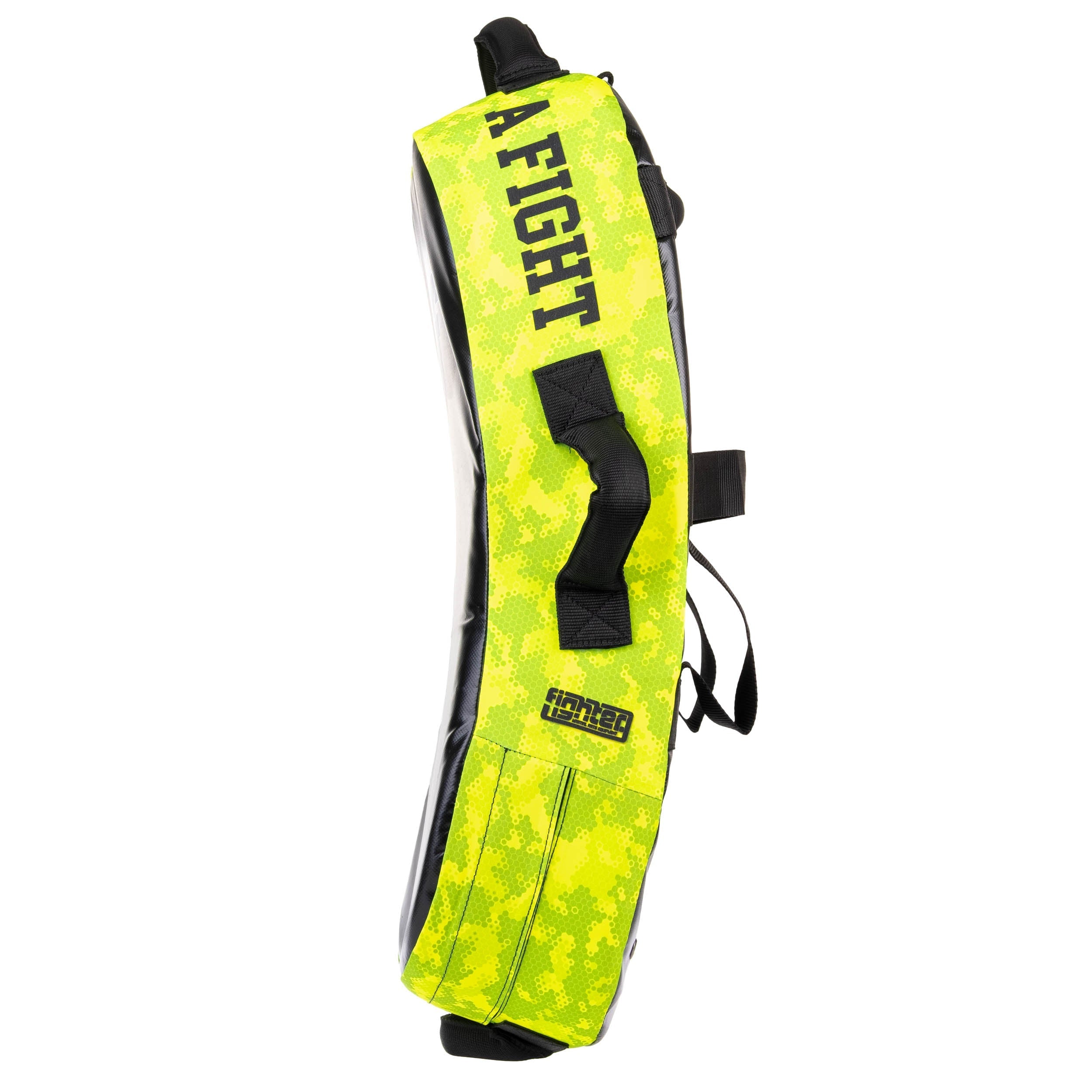 Fighter Kicking Shield - MULTI GRIP - Life is a Fight - Neon Camo, FFKSH-37