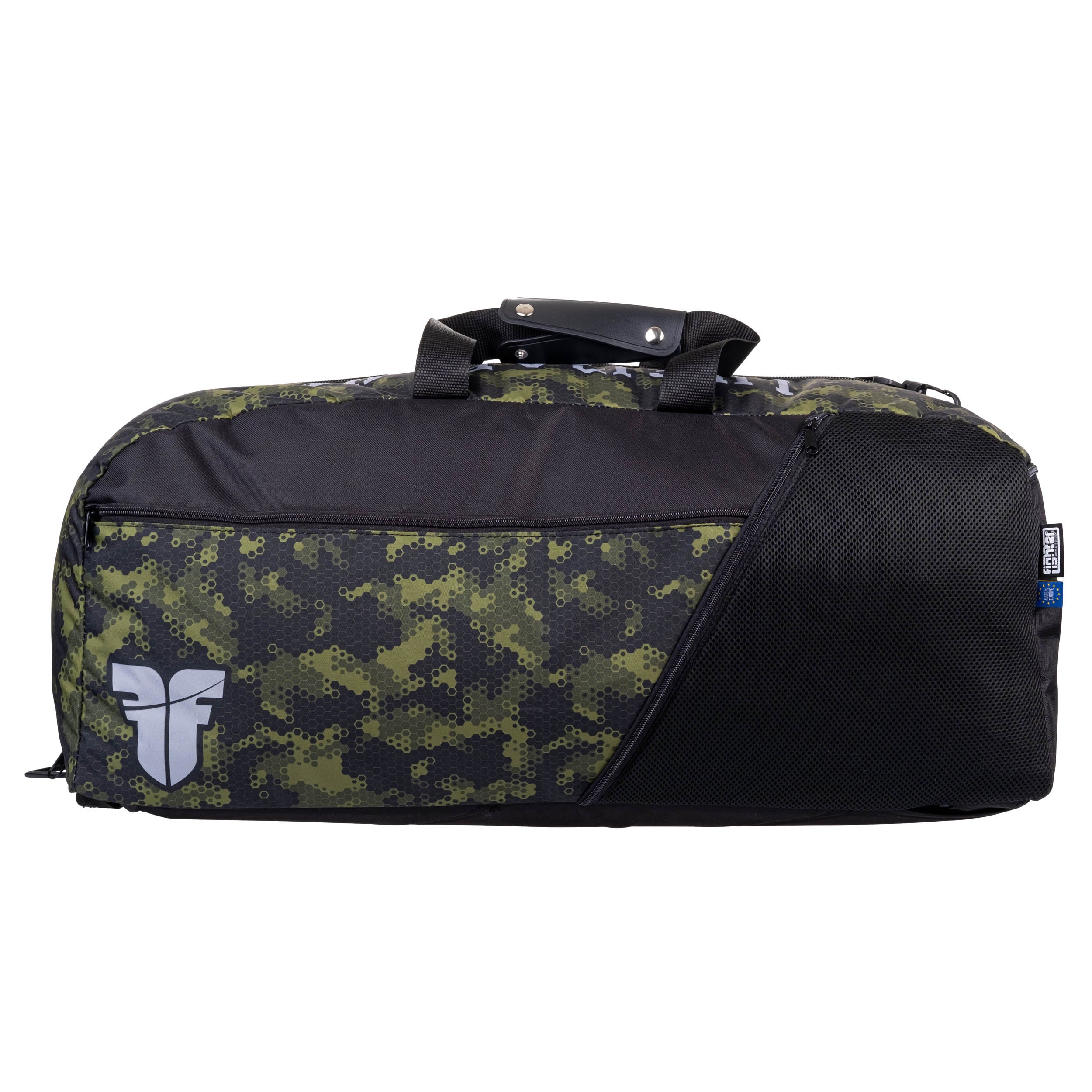 Fighter Sports Bag/Backpack - green honeycomb