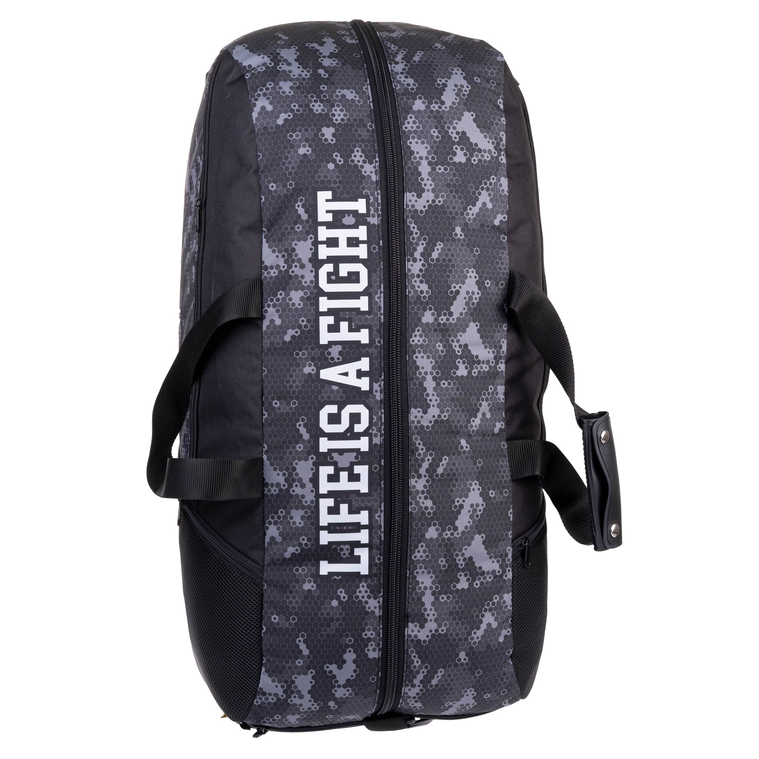 Fighter Sports Bag/Backpack - black honeycomb