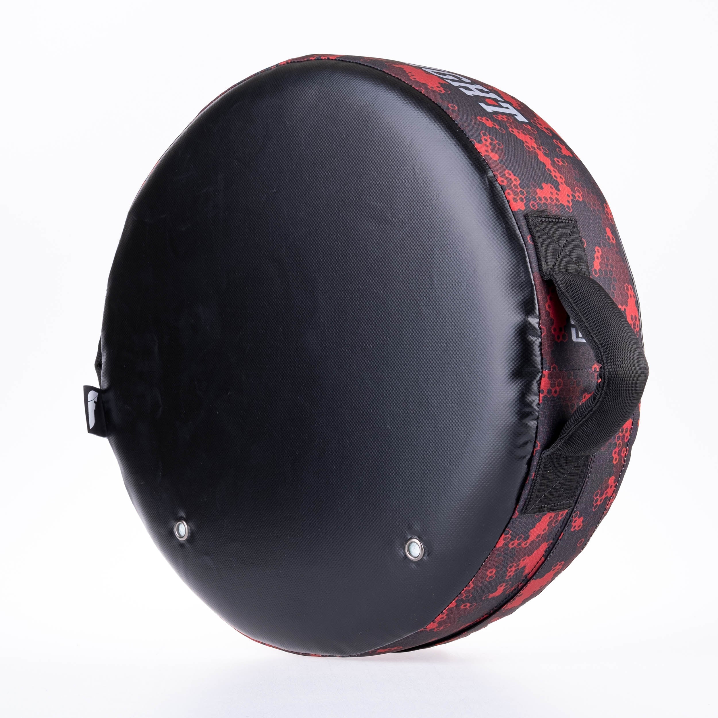 Fighter Round Shield - Life Is A Fight - red camo, FKSH-32