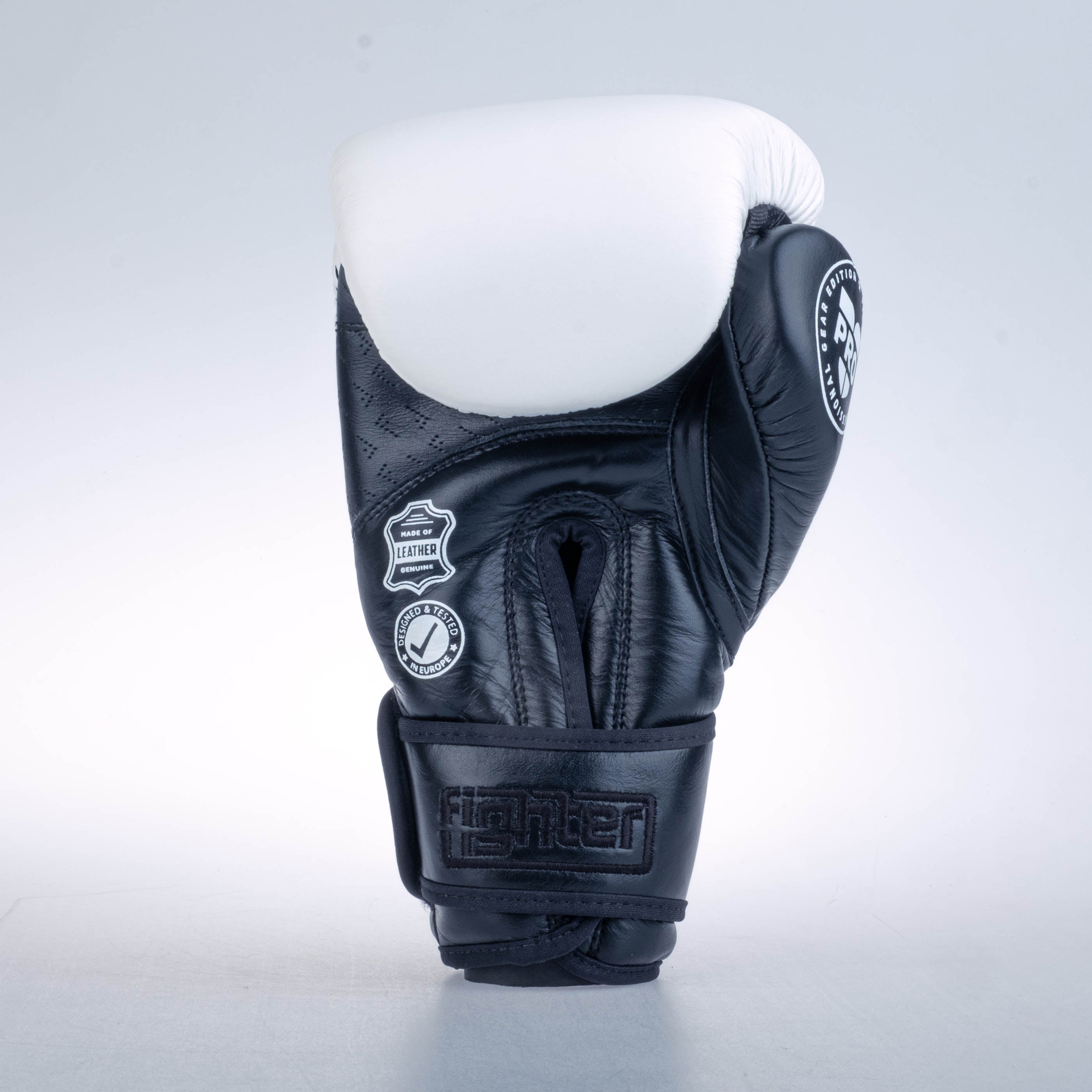 Fighter Boxing Gloves Pro - white, FBG-PRO-001