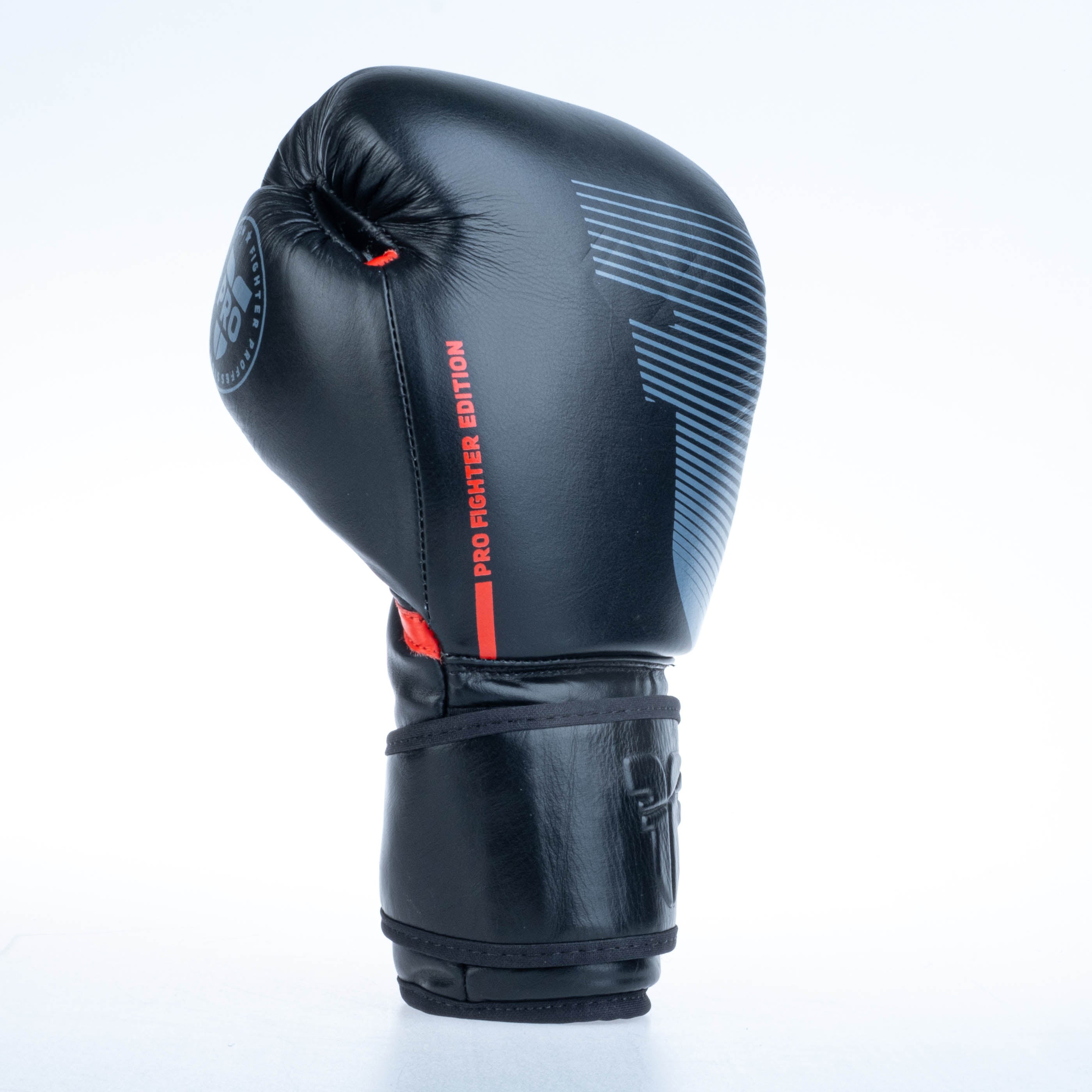 Fighter Boxing Gloves Pro - black, FBG-PRO-002