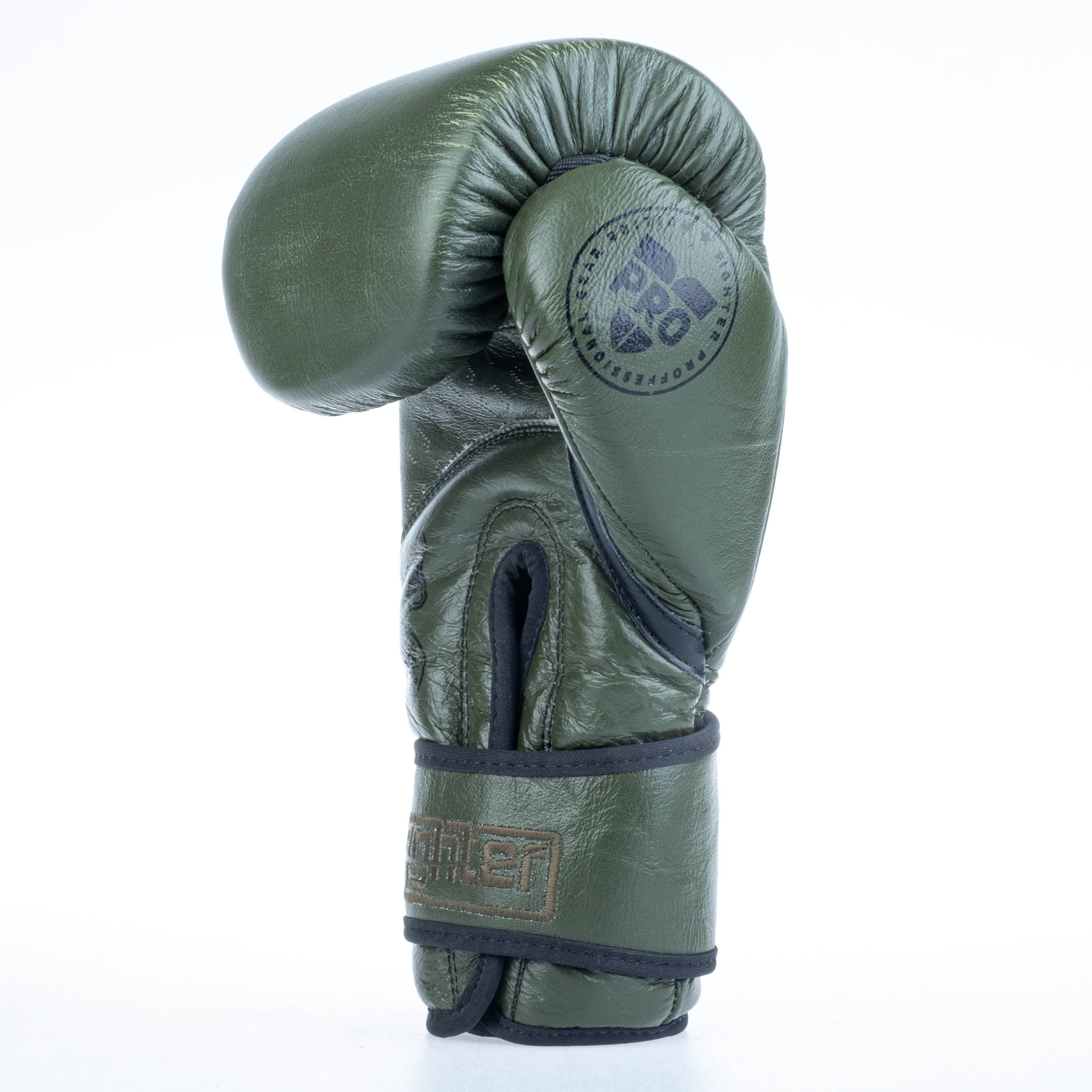 Fighter Boxing Gloves Pro - khaki, FBG-PRO-004