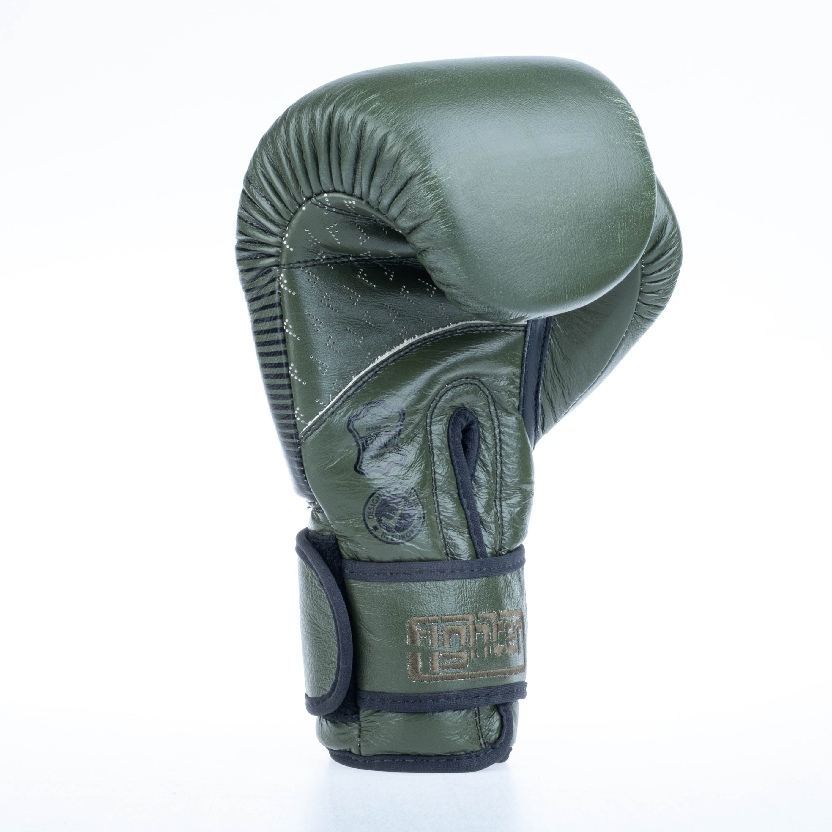 Fighter Boxing Gloves Pro - khaki, FBG-PRO-004