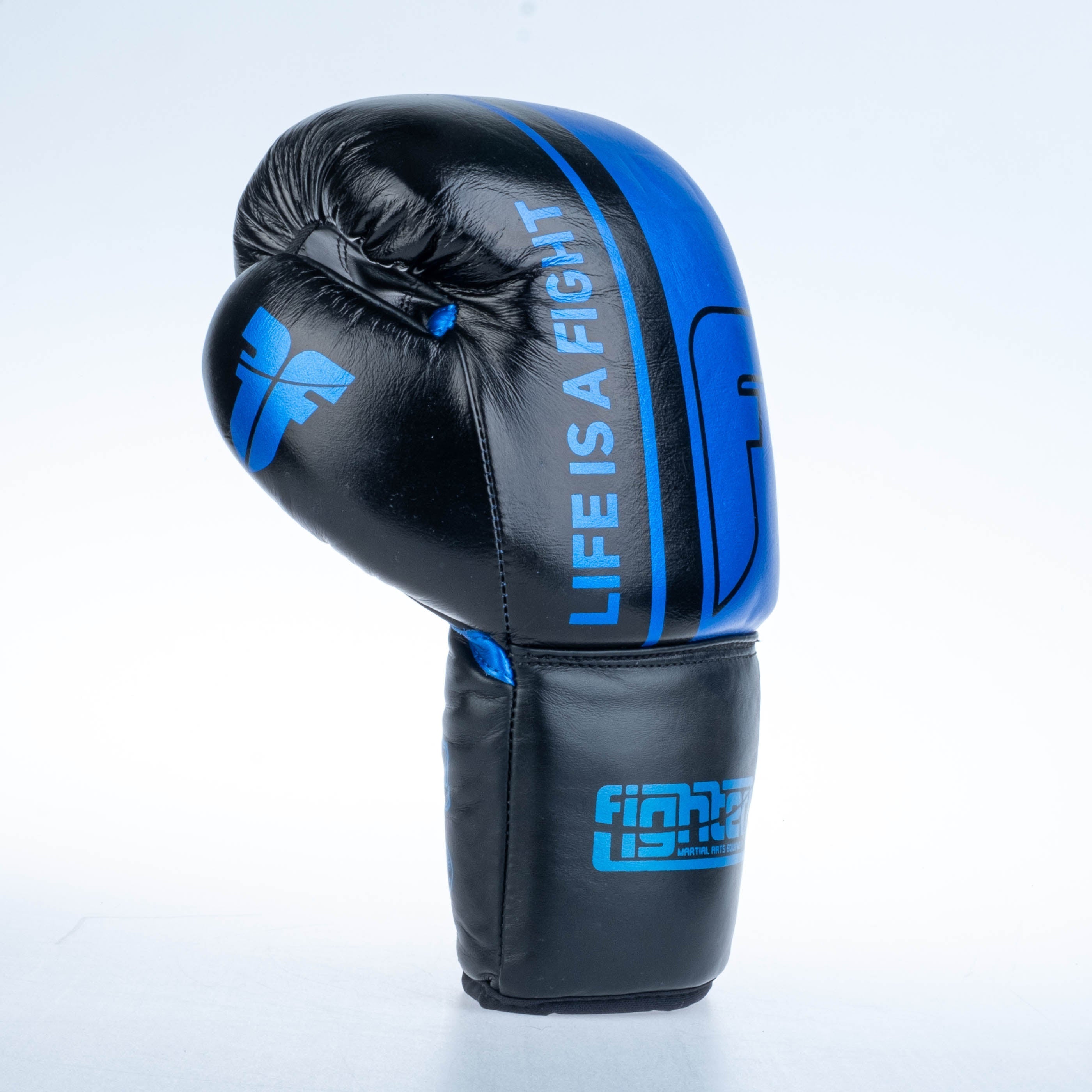 Fighter Boxing Gloves Competition - blue, FBGF-002BL