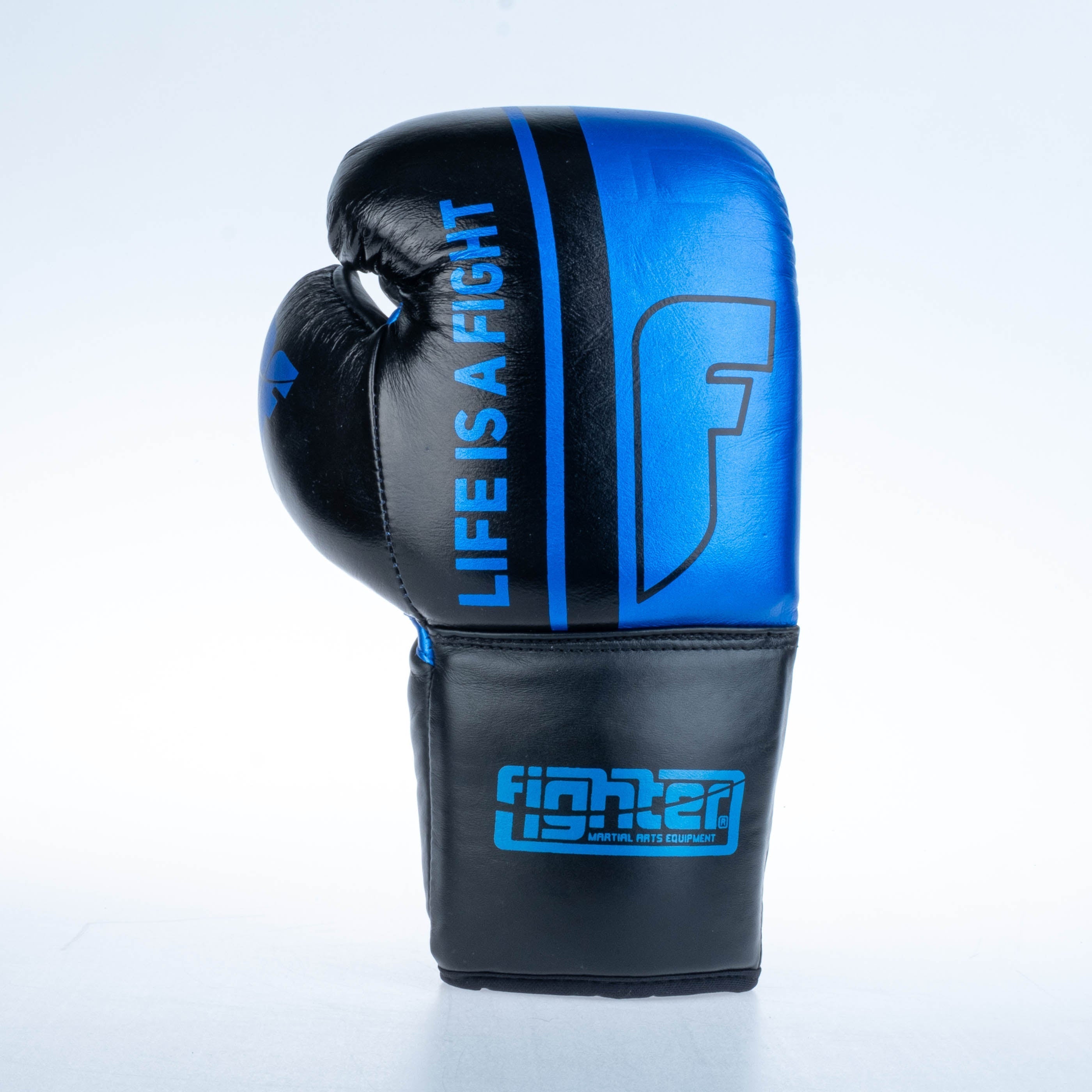 Fighter Boxing Gloves Competition - blue, FBGF-002BL