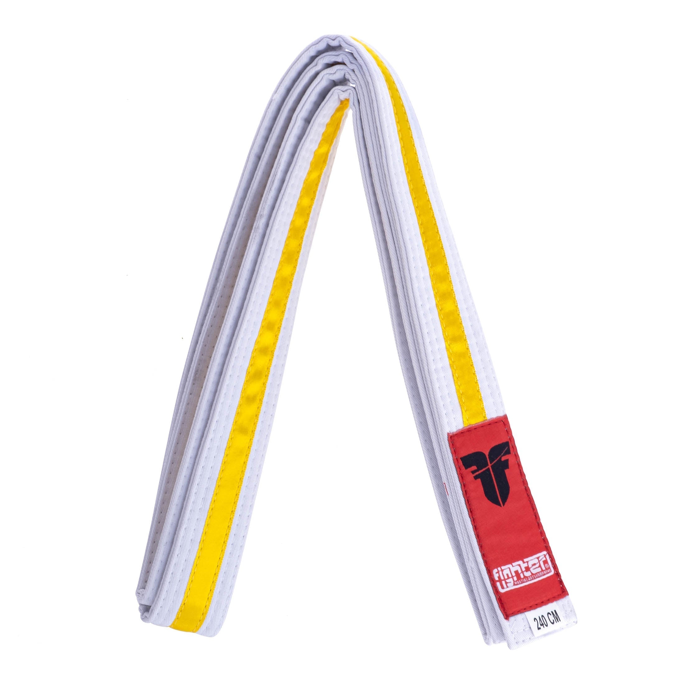 Fighter Belt - white/yellow