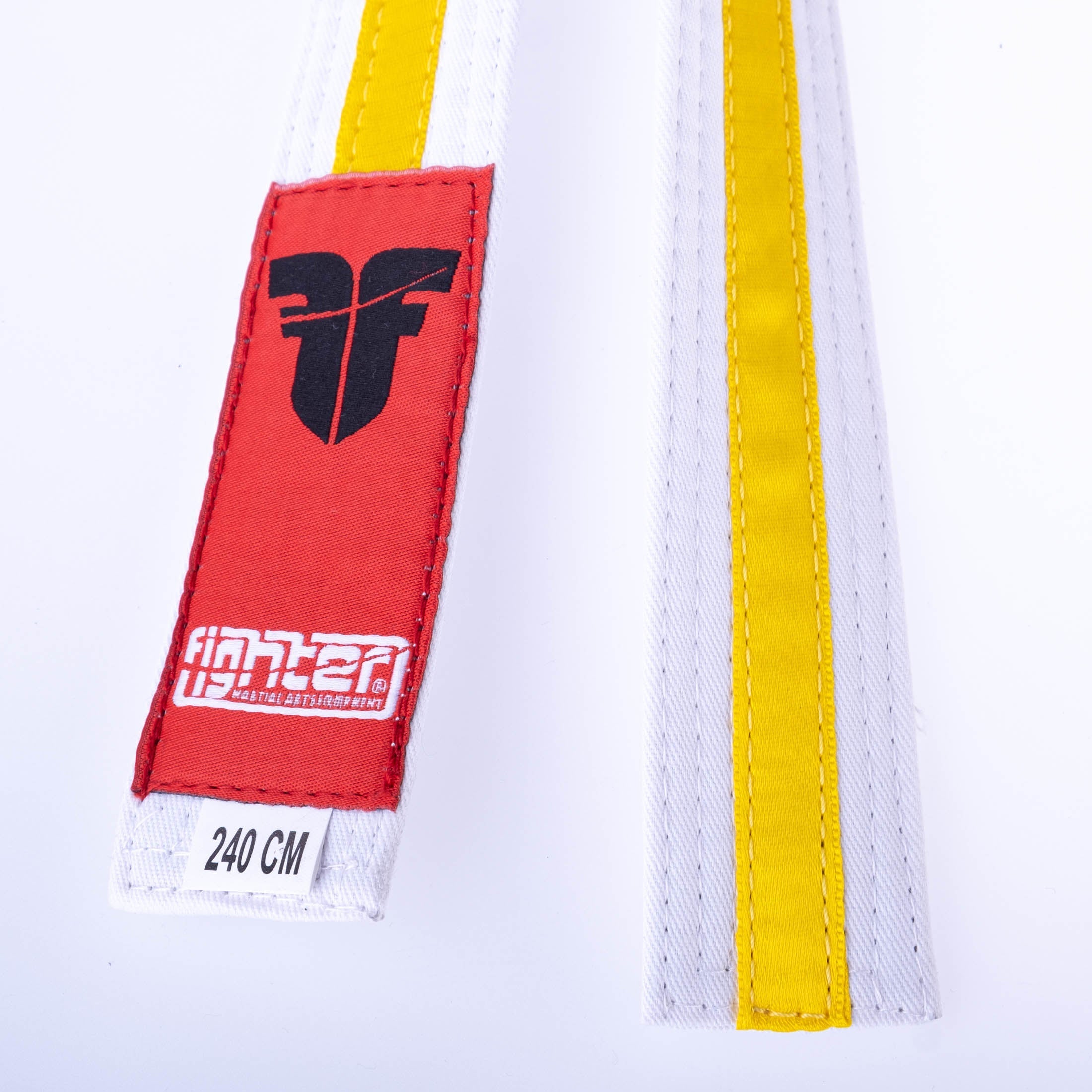 Fighter Belt - white/yellow