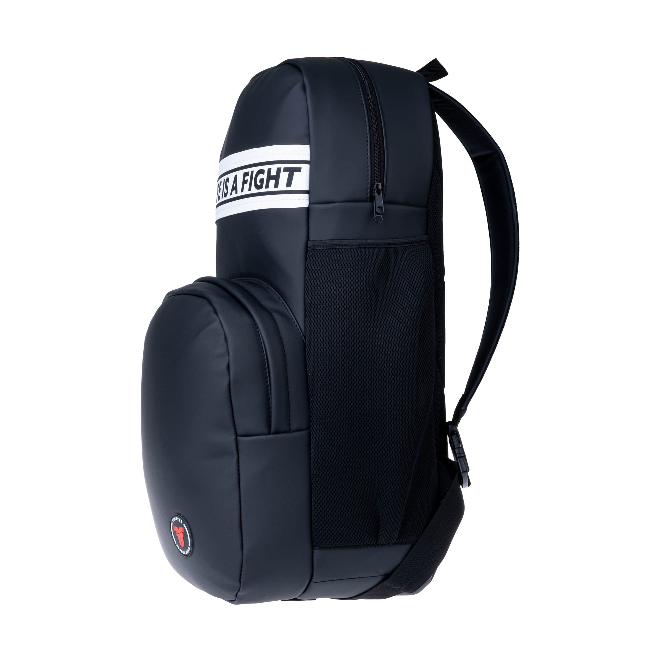 Fighter Backpack Leatherette - black