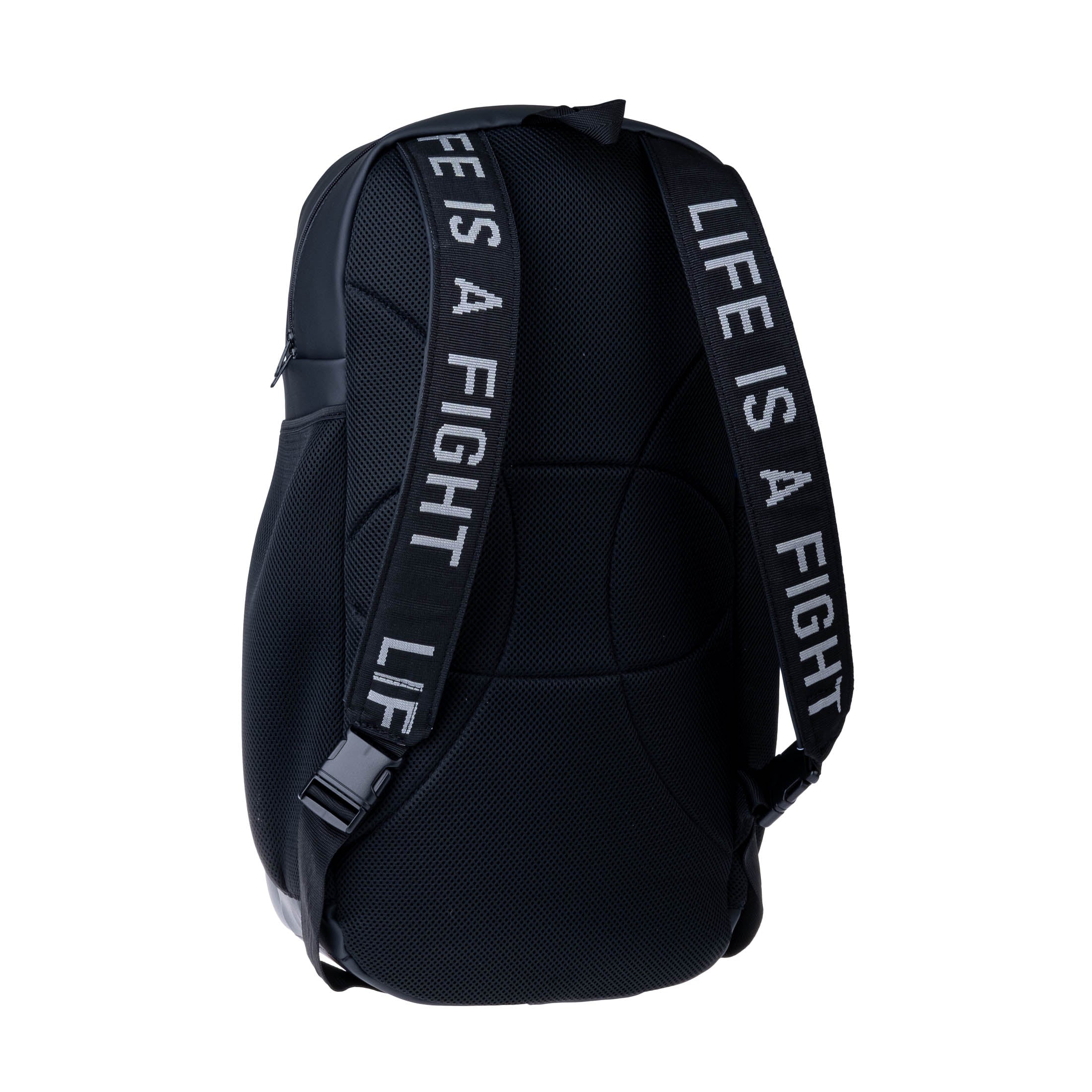 Fighter Backpack Leatherette - black