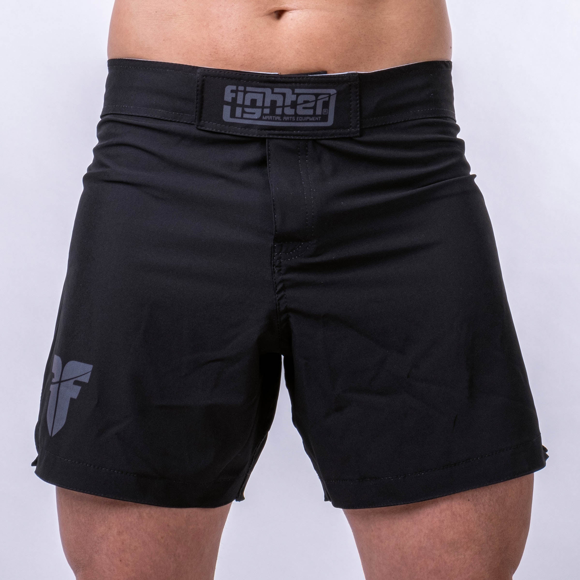 Fighter MMA Shorts Lines - black, FMMAS-LN-0209