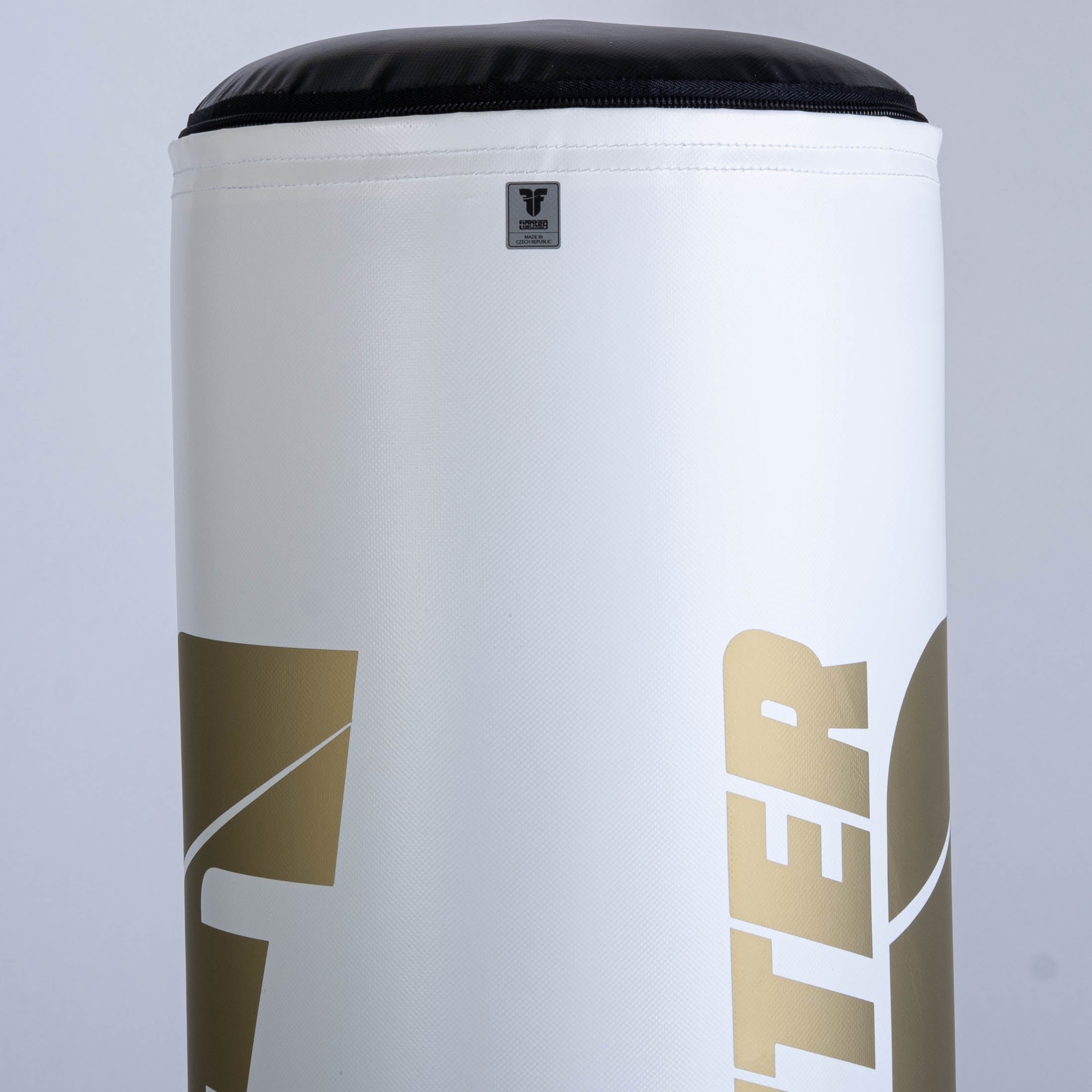 Fighter Free-Standing Boxing Bag Classic - white/gold