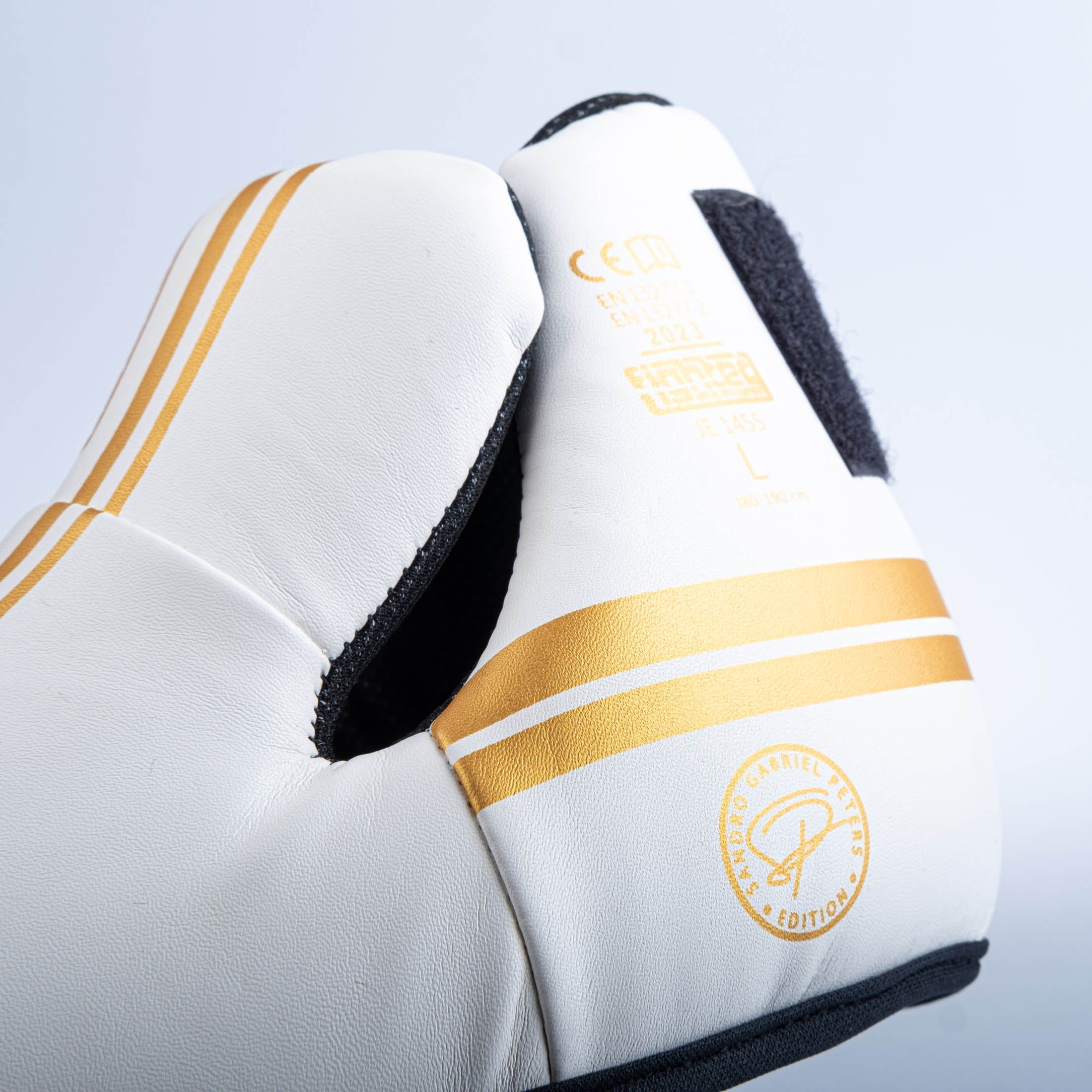 Fighter Foot Gear Stripe - SGP Edition - white/gold