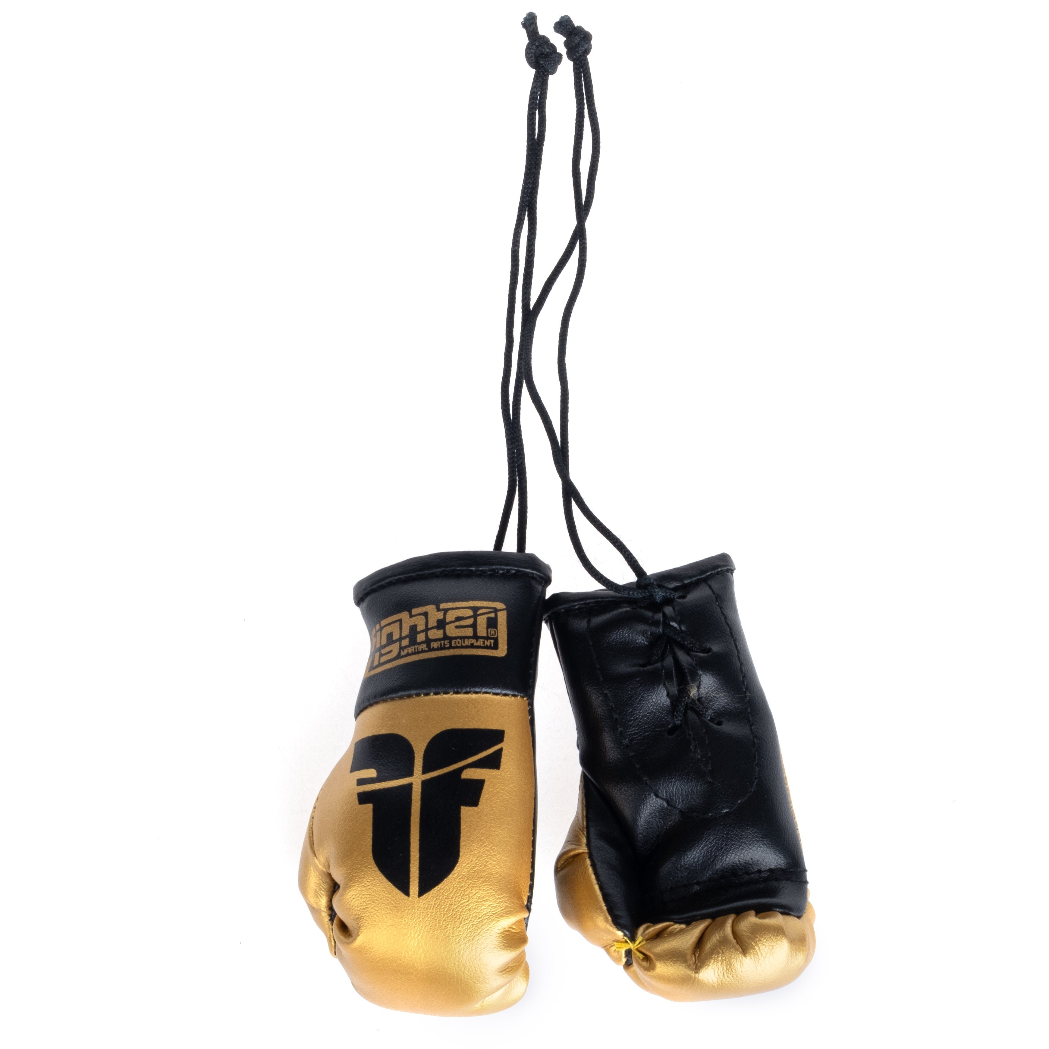 Fighter Mini Boxing Gloves - gold