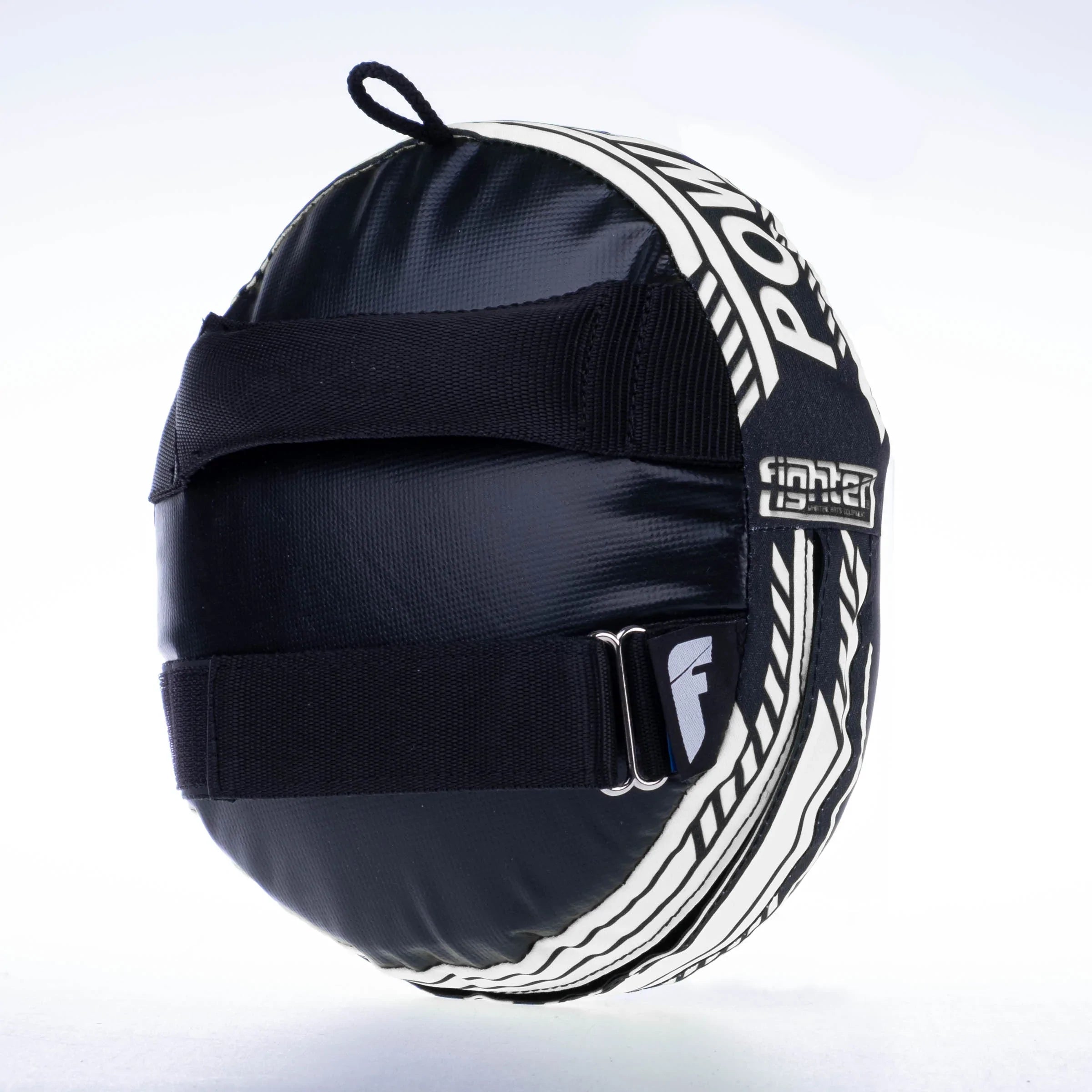 Fighter Round Shield Power Series - black/white