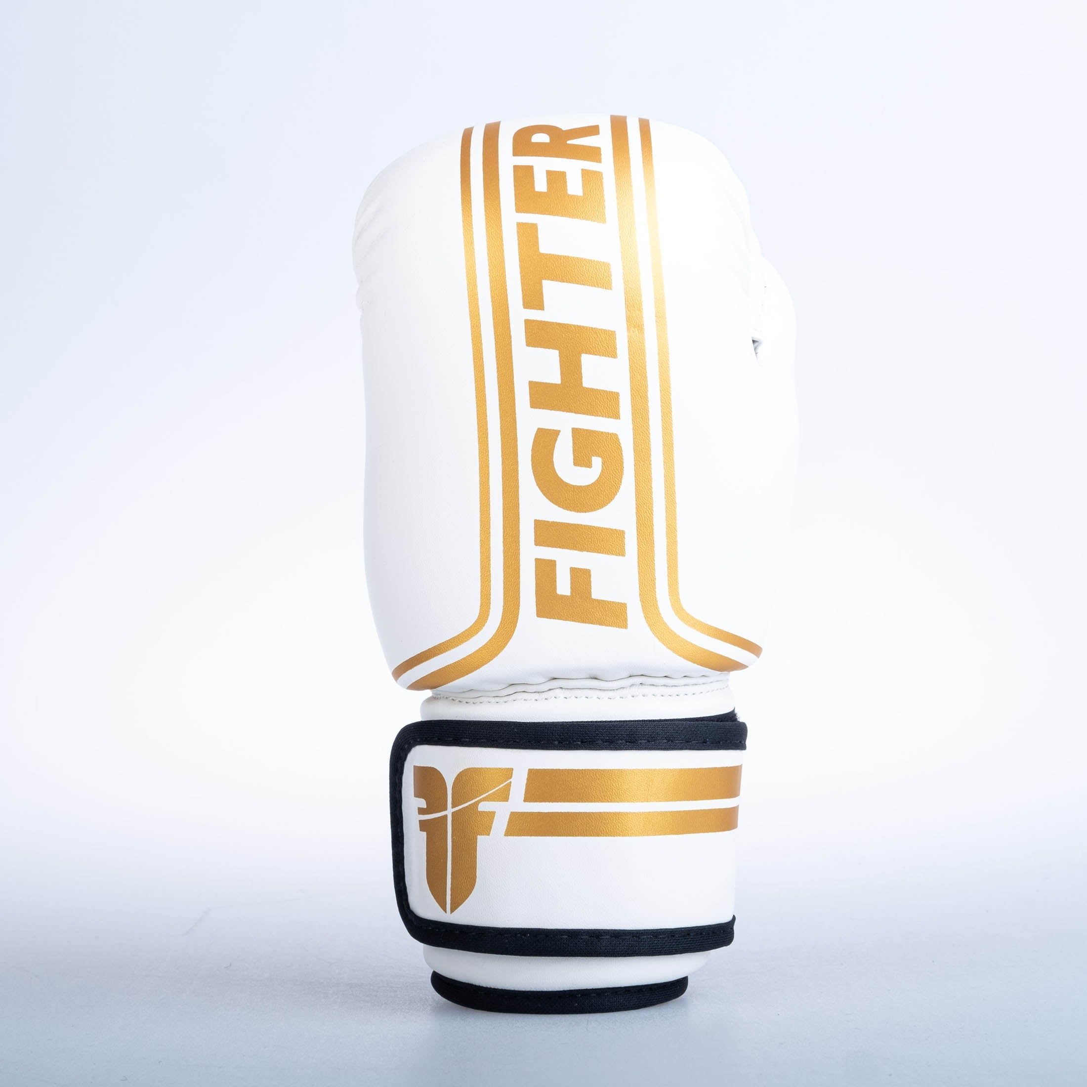 Fighter Open Gloves Stripe - SGP Edition - white/gold