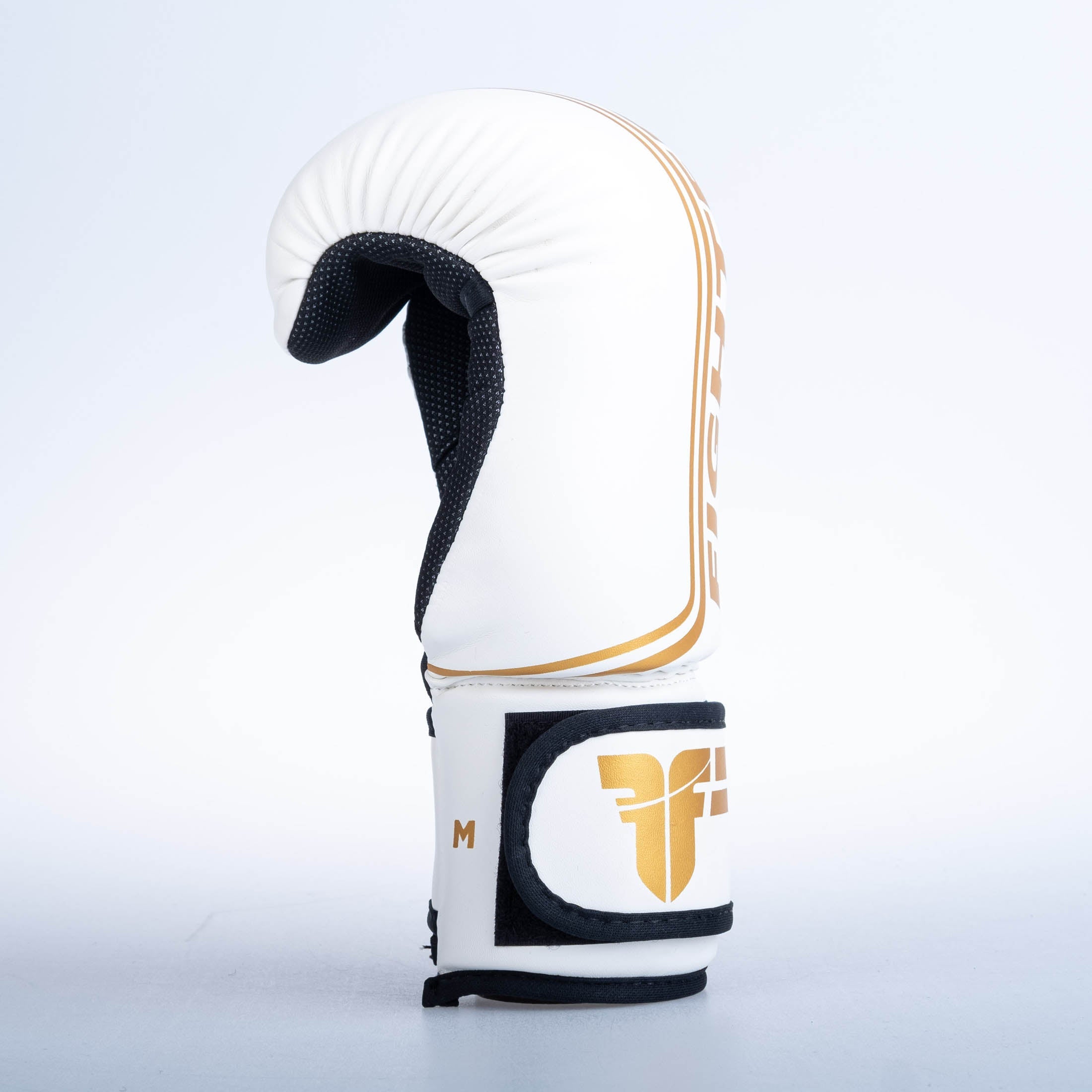 Fighter Open Gloves Stripe - SGP Edition - white/gold