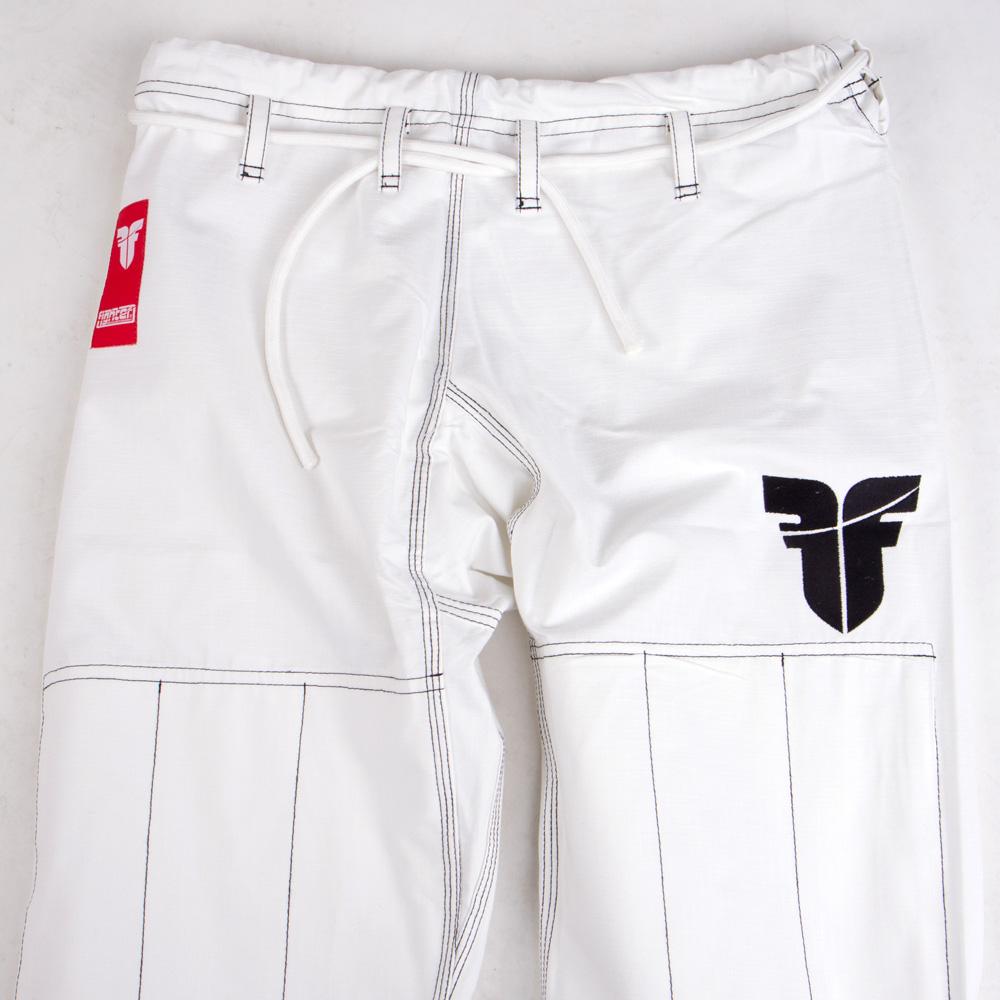 Fighter BJJ Kimono Rice Straw - white