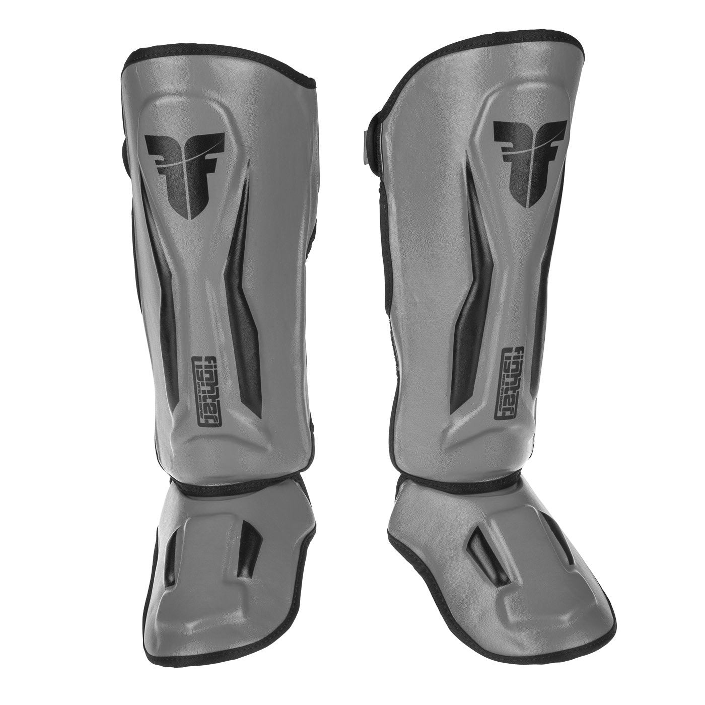 Fighter Shinguards Thai Ergo - gray/black