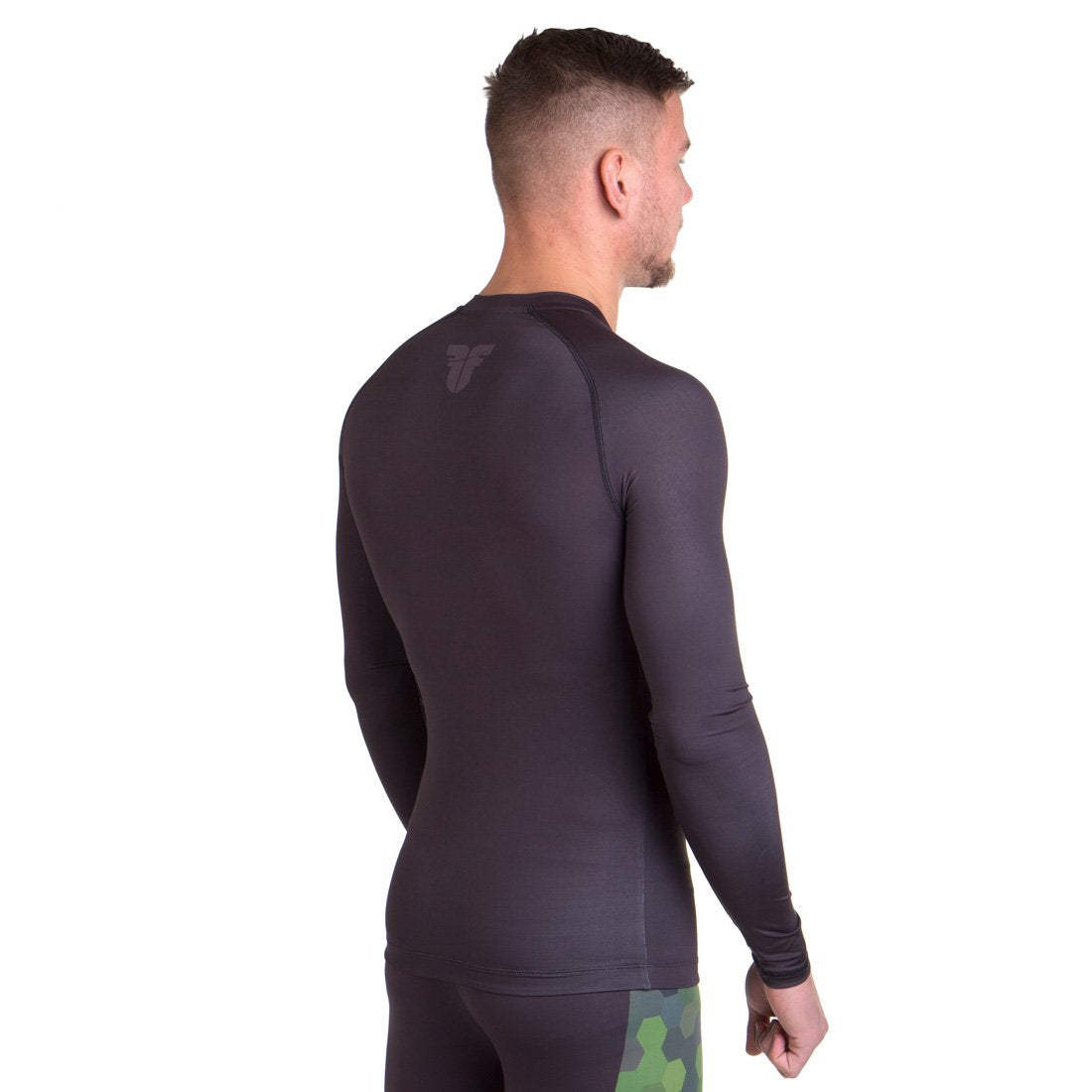 Fighter Rash Guard - black