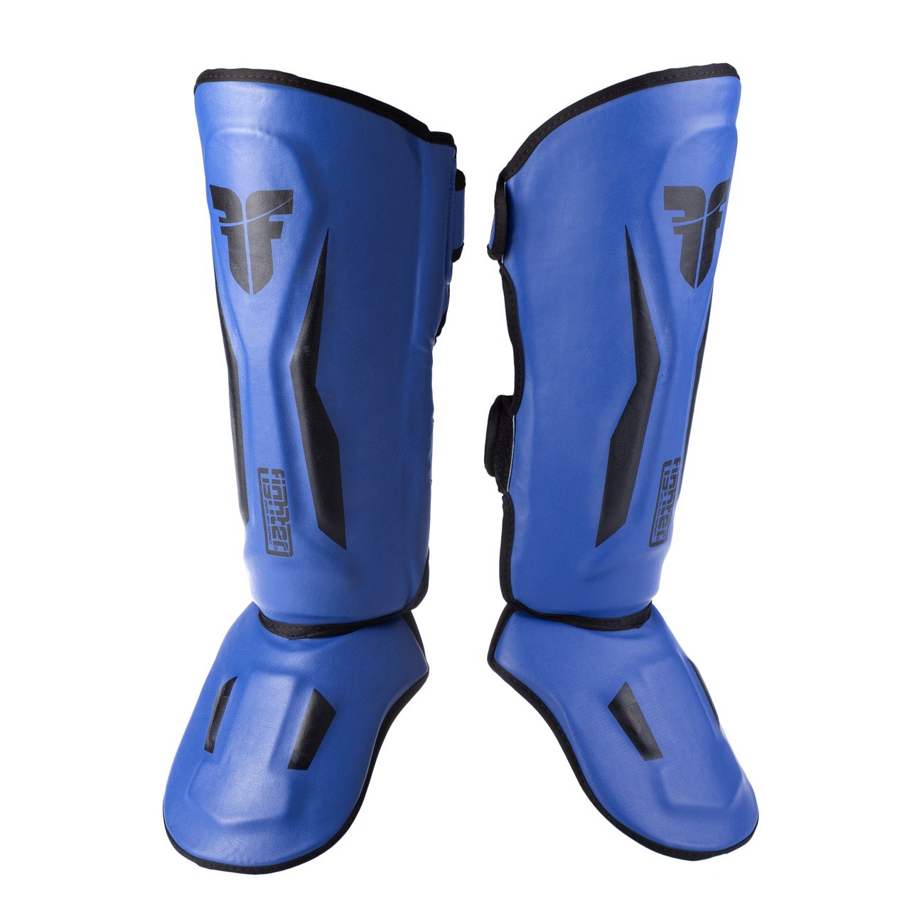 Fighter Shinguards Thai Ergo - blue/black