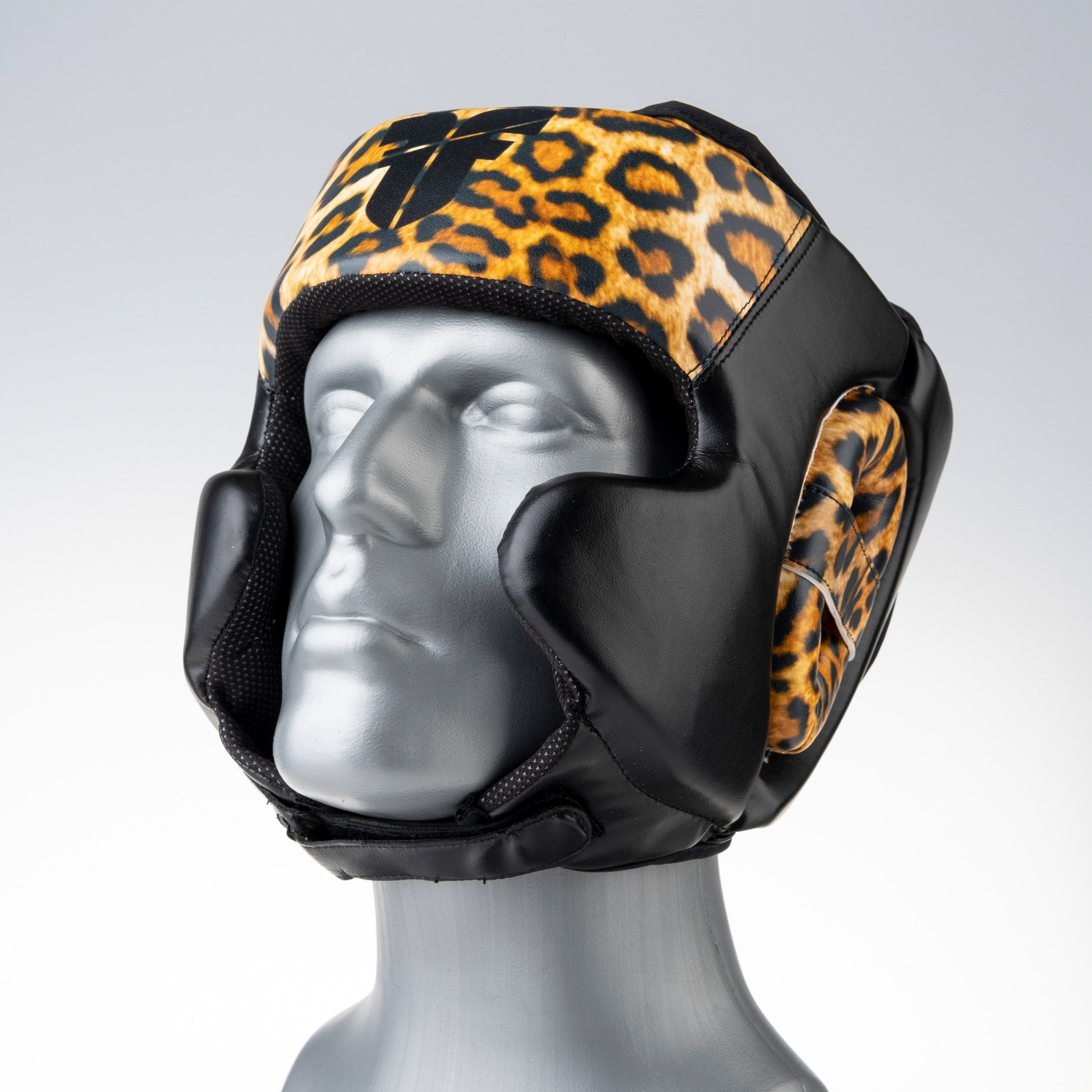 Headguard Fighter Sparring Pro Jungle Series - Leopard