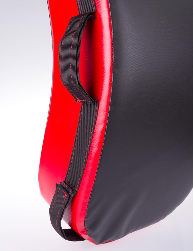 Reversible Fighter Kicking Shield - MULTI GRIP - black/red