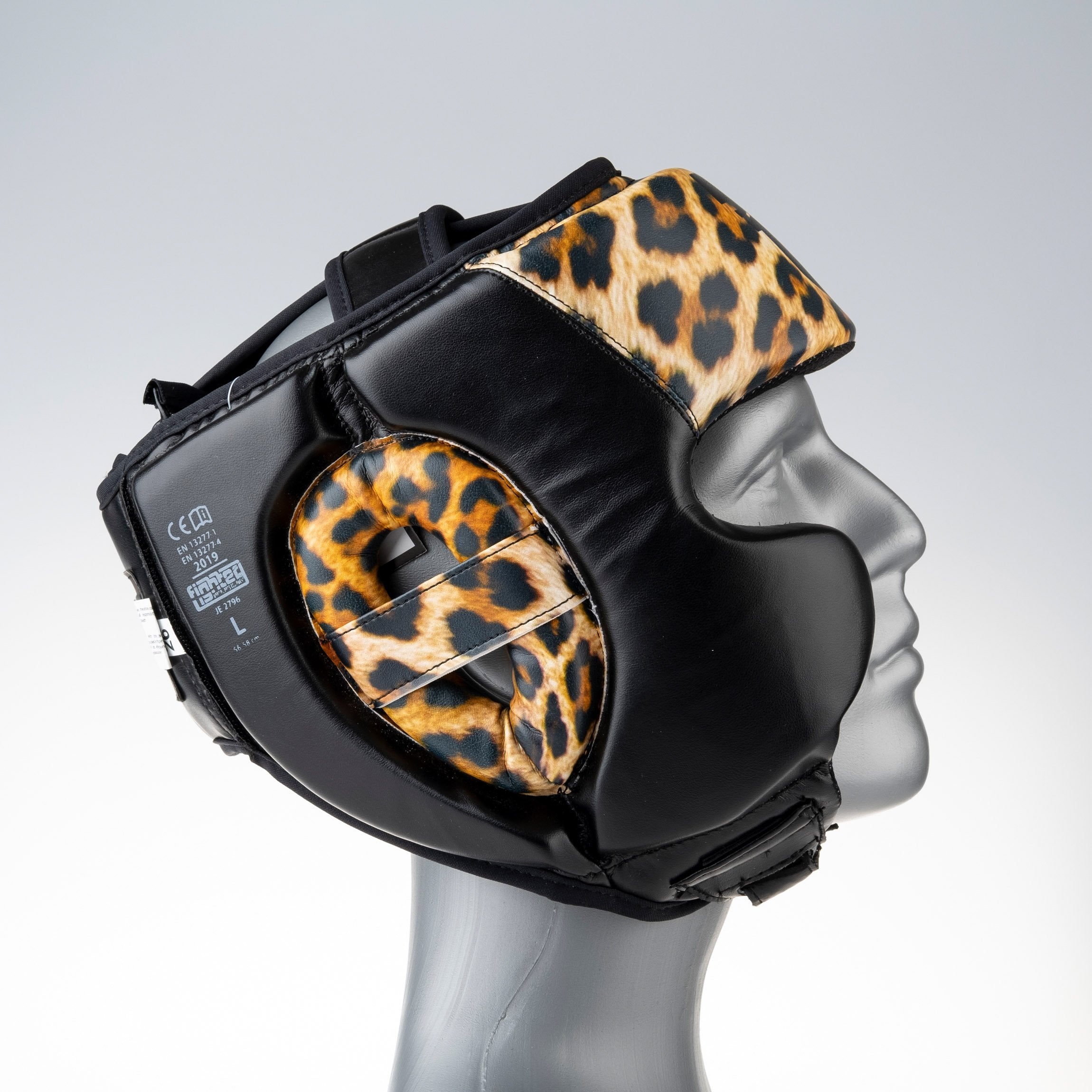 Headguard Fighter Sparring Pro Jungle Series - Leopard