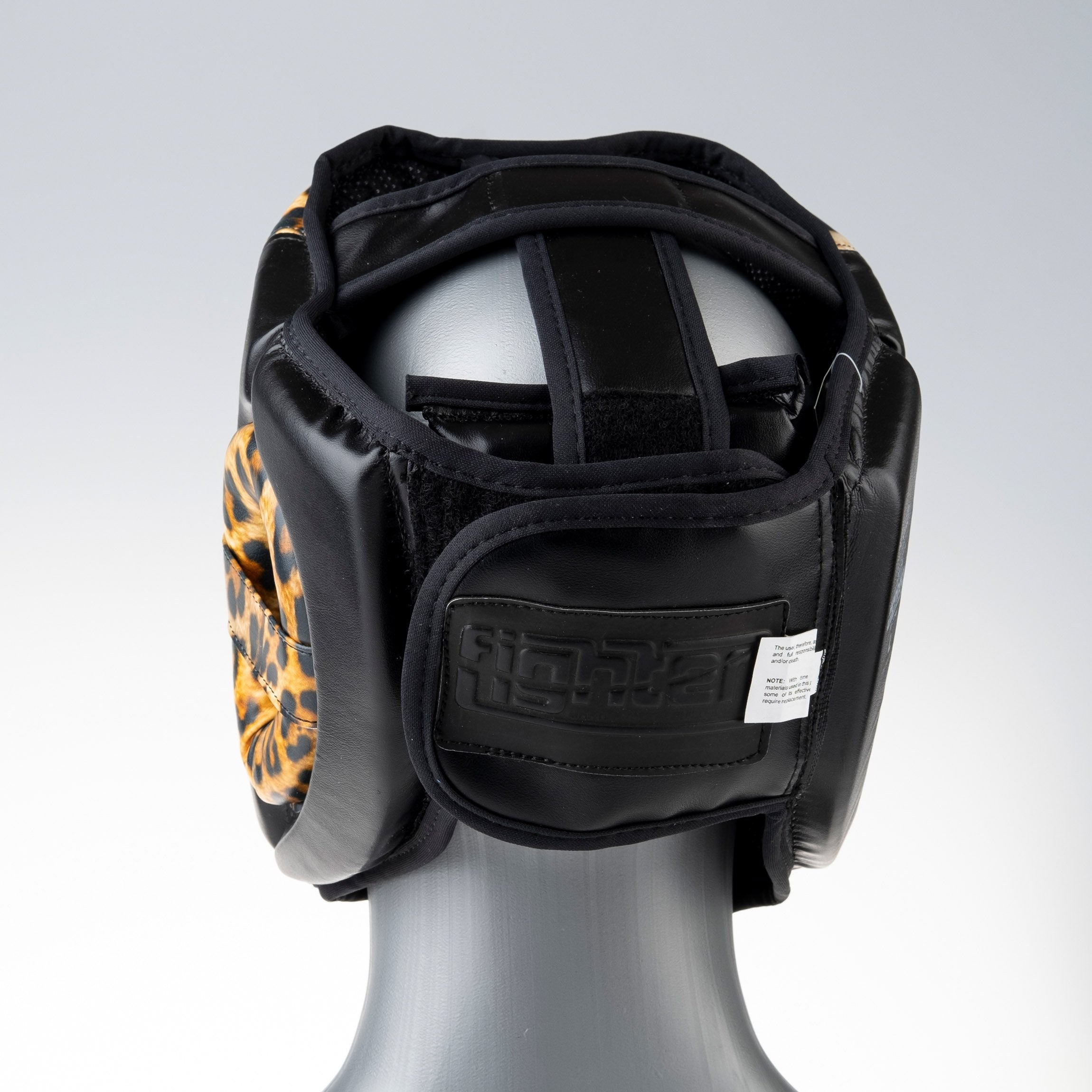 Headguard Fighter Sparring Pro Jungle Series - Leopard