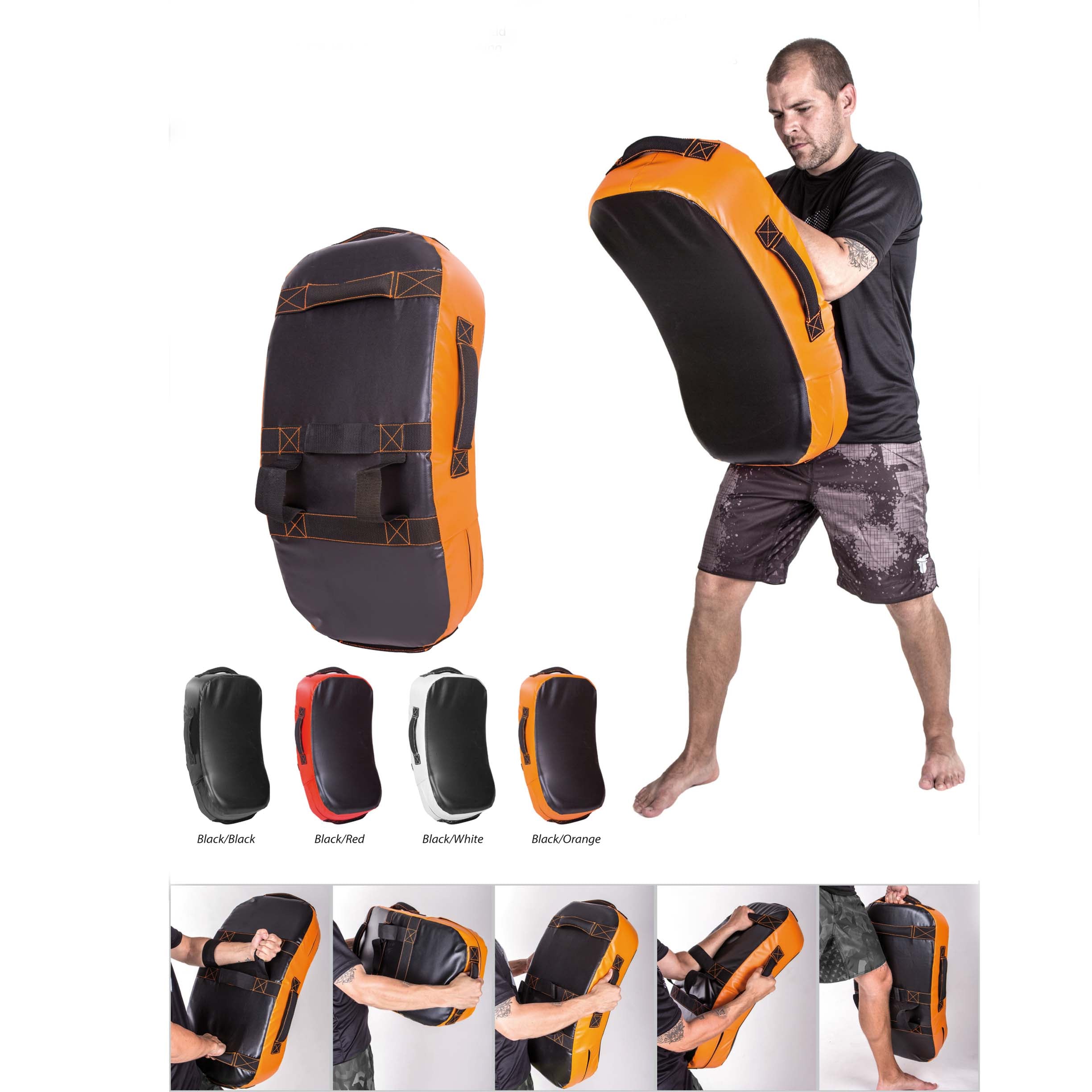 Fighter Kicking Shield - MULTI GRIP - black