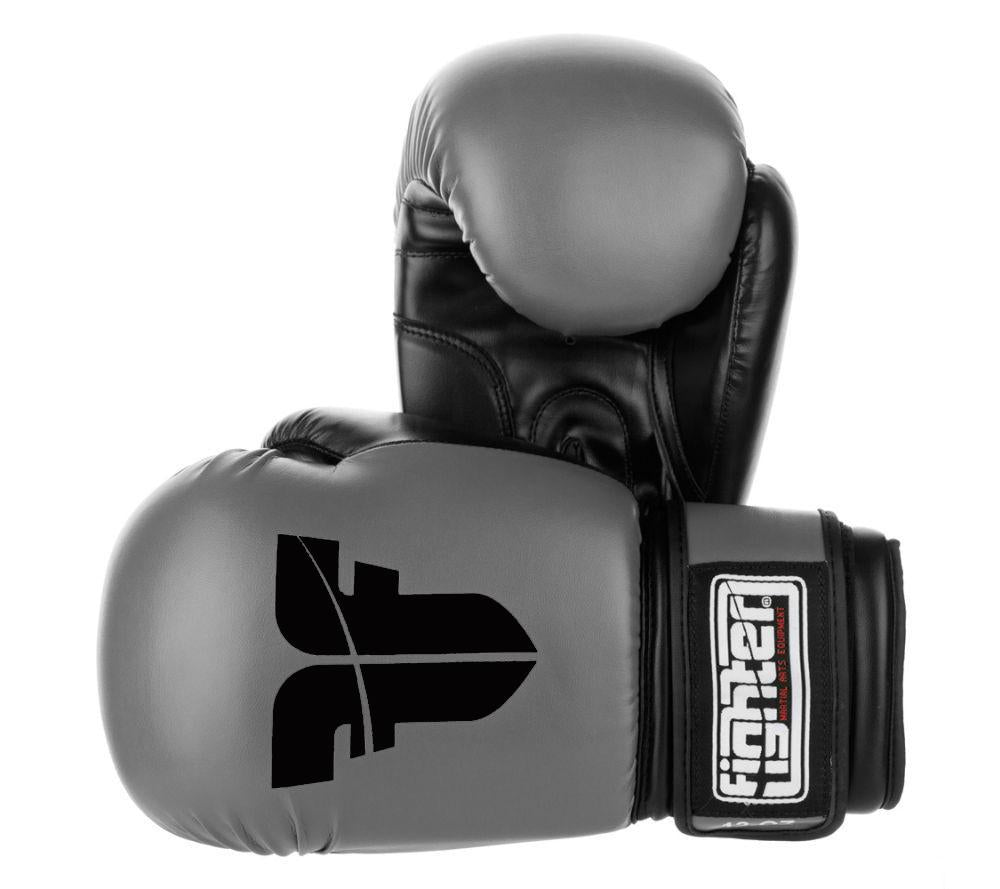 Basic Fighter Gloves - gray/black